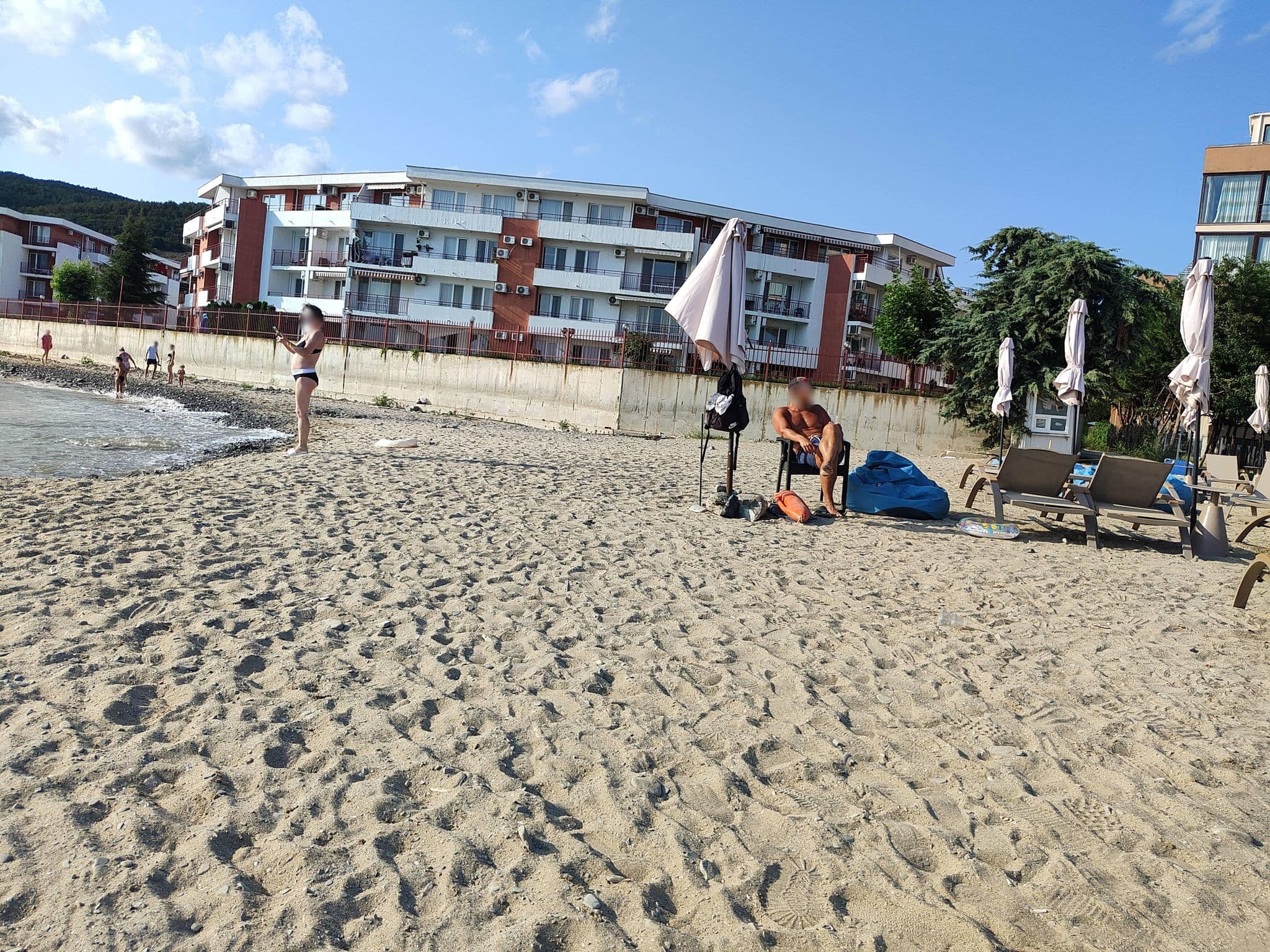 Street view near Zornitsa Sands 5*, Sveti Vlas — © approksimator (CC BY-SA · Mapillary)