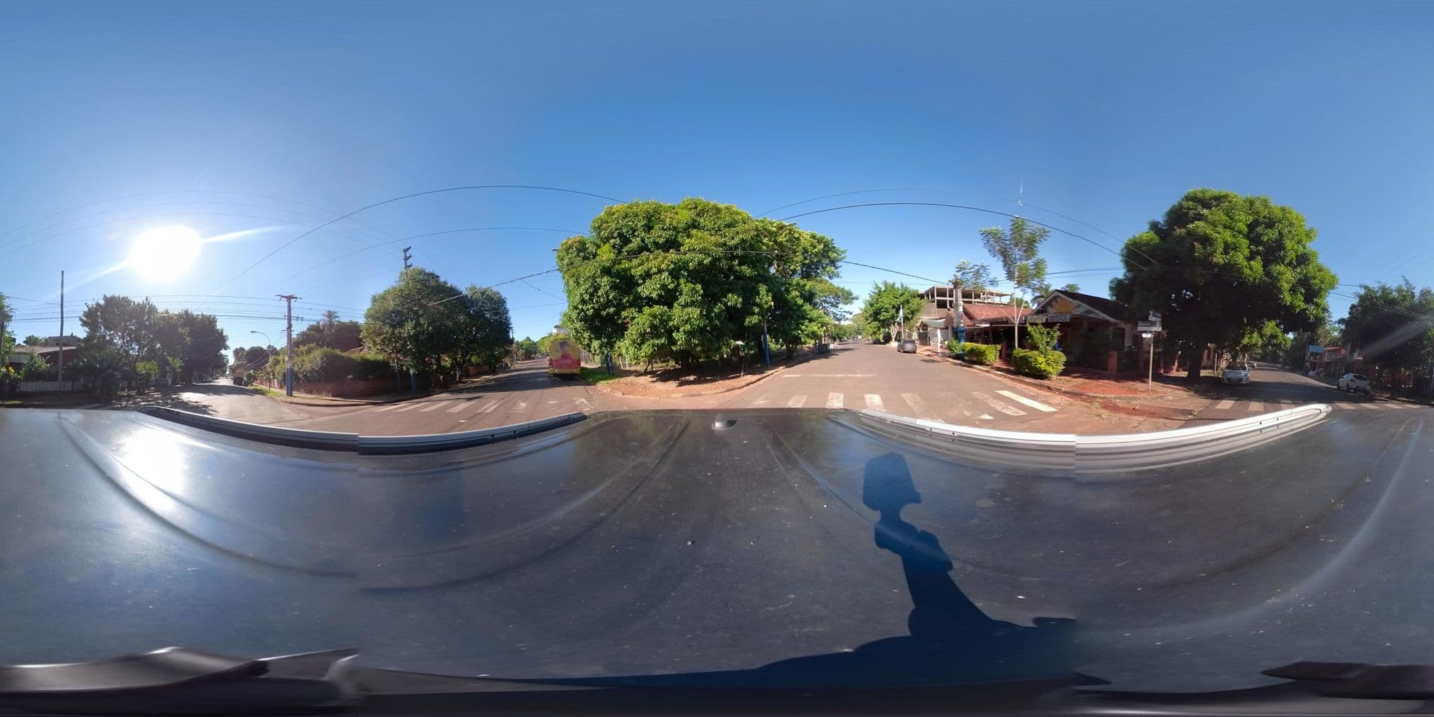 Street view near Cataratas Jazz Hostel, Puerto Iguazú