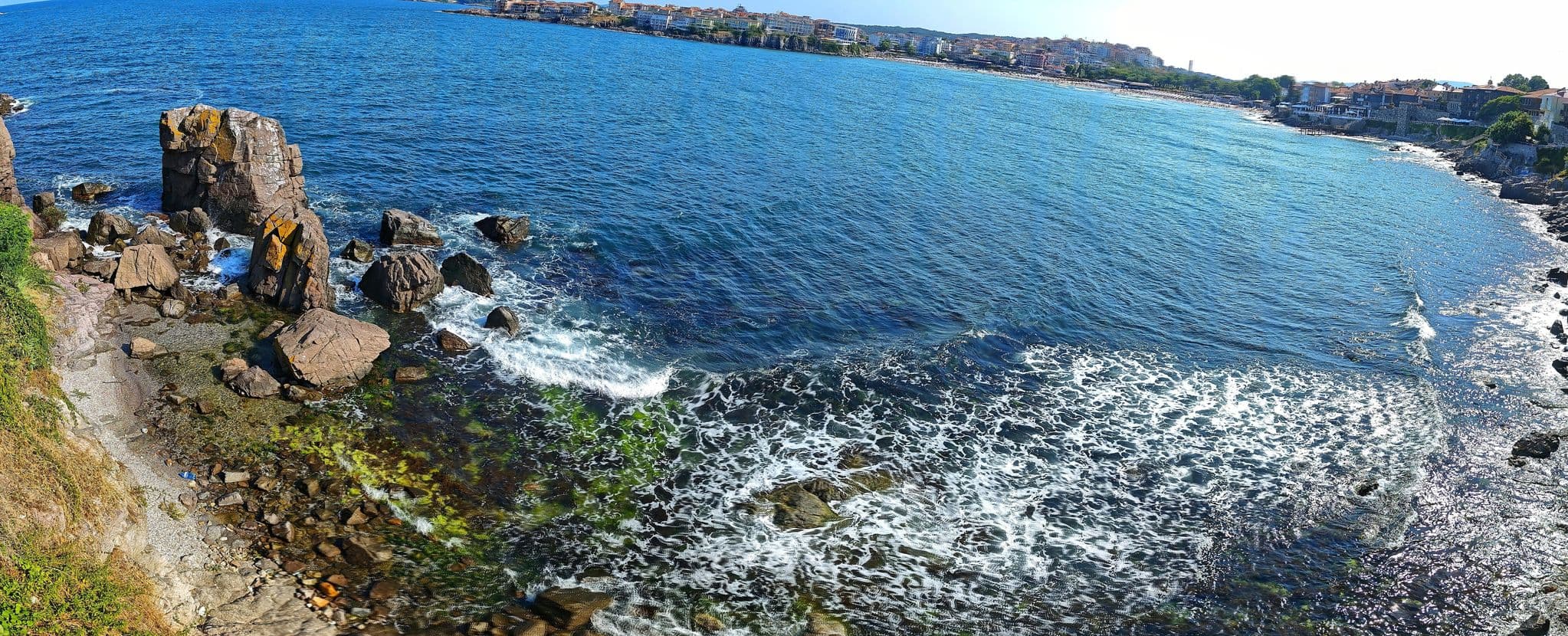 Street view near Art Hotel, Sozopol — © km2bp (CC BY-SA · Mapillary)