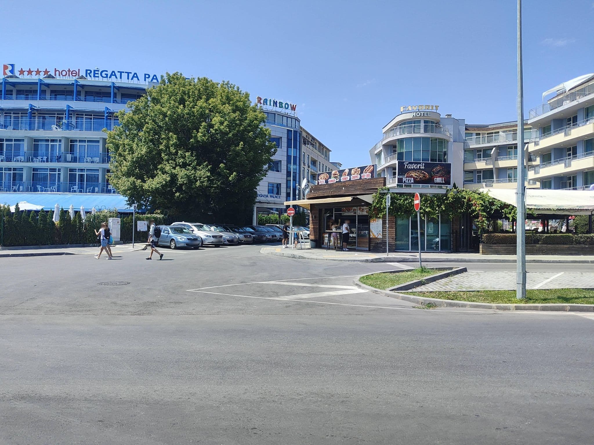 Street view near Regatta Palace, Nesebar — © approksimator (CC BY-SA · Mapillary)