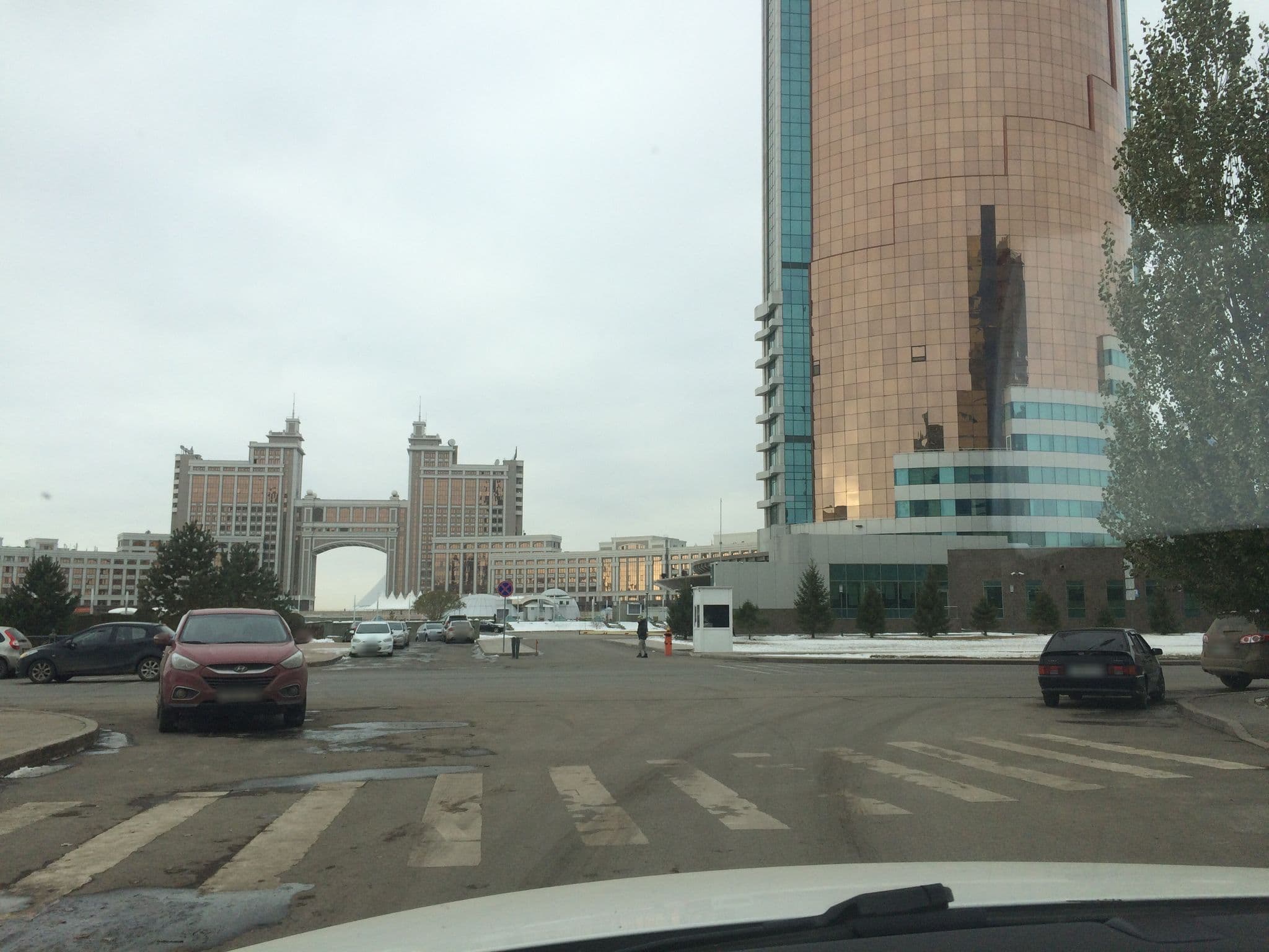 Street view near Mini Hotel Alikhan, Astana — © nurzhan (CC BY-SA · Mapillary)