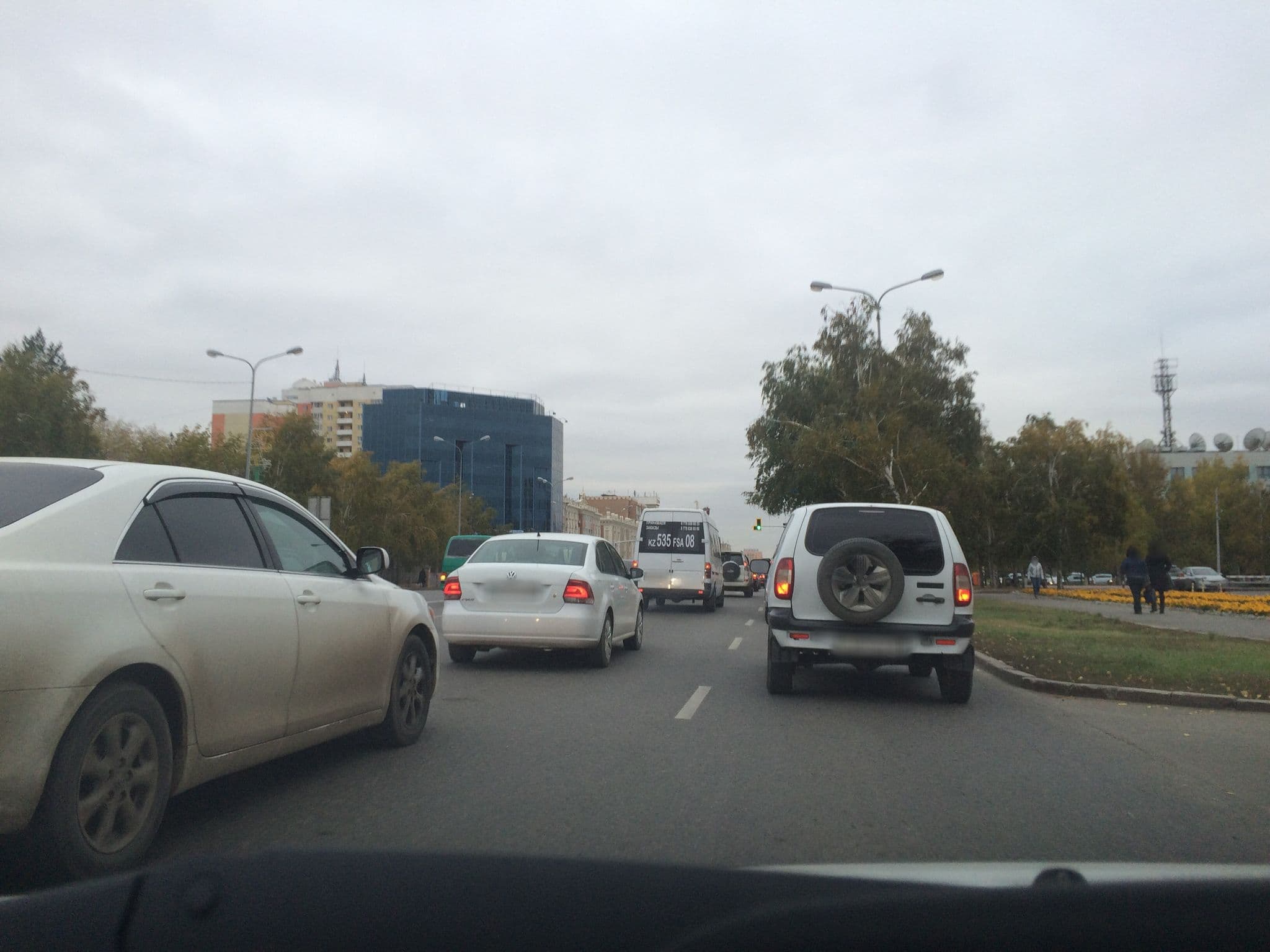 Street view near Акмолатурист, Astana — © nurzhan (CC BY-SA · Mapillary)