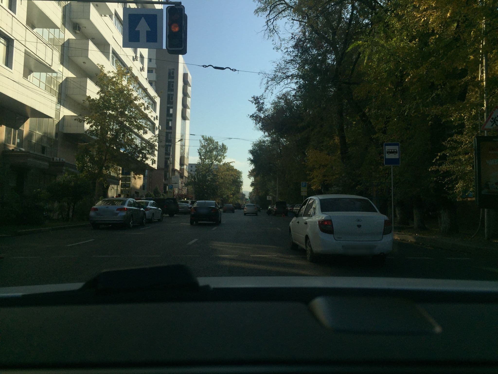 Street view near Скай Хостел / Sky Hostel, Almaty — © 99problems (CC BY-SA · Mapillary)