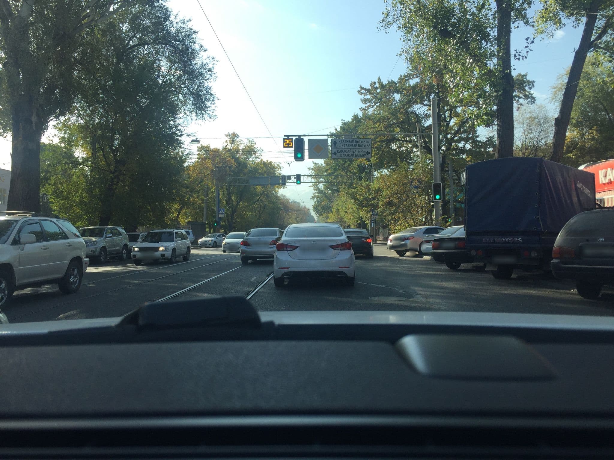 Street view near Golden Palace, Almaty — © 99problems (CC BY-SA · Mapillary)