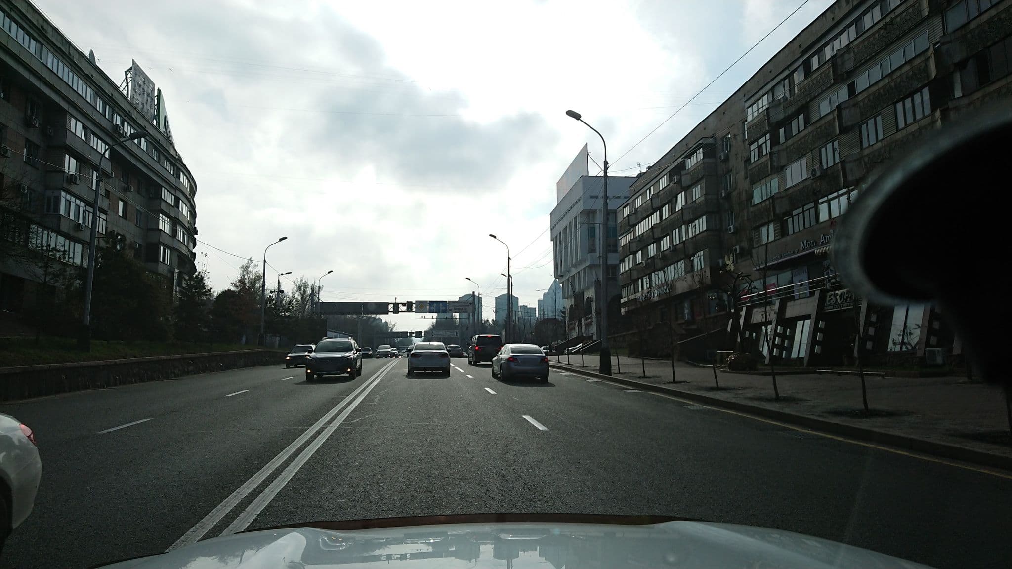 Street view near L.E.S. Business Hostel, Almaty — © m00sekateer (CC BY-SA · Mapillary)