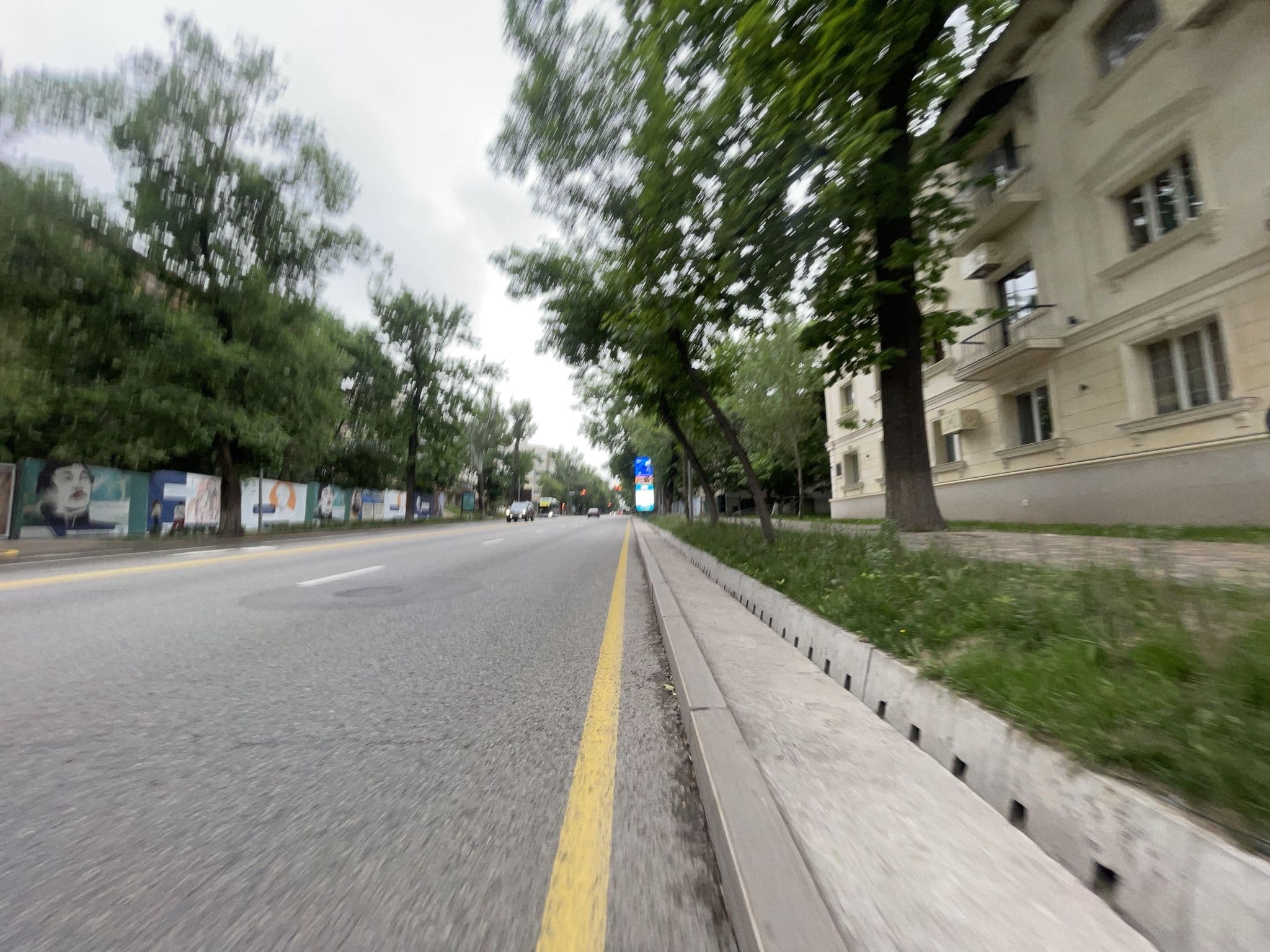 Street view near Nice Hostel, Almaty — © ruslan_fat (CC BY-SA · Mapillary)