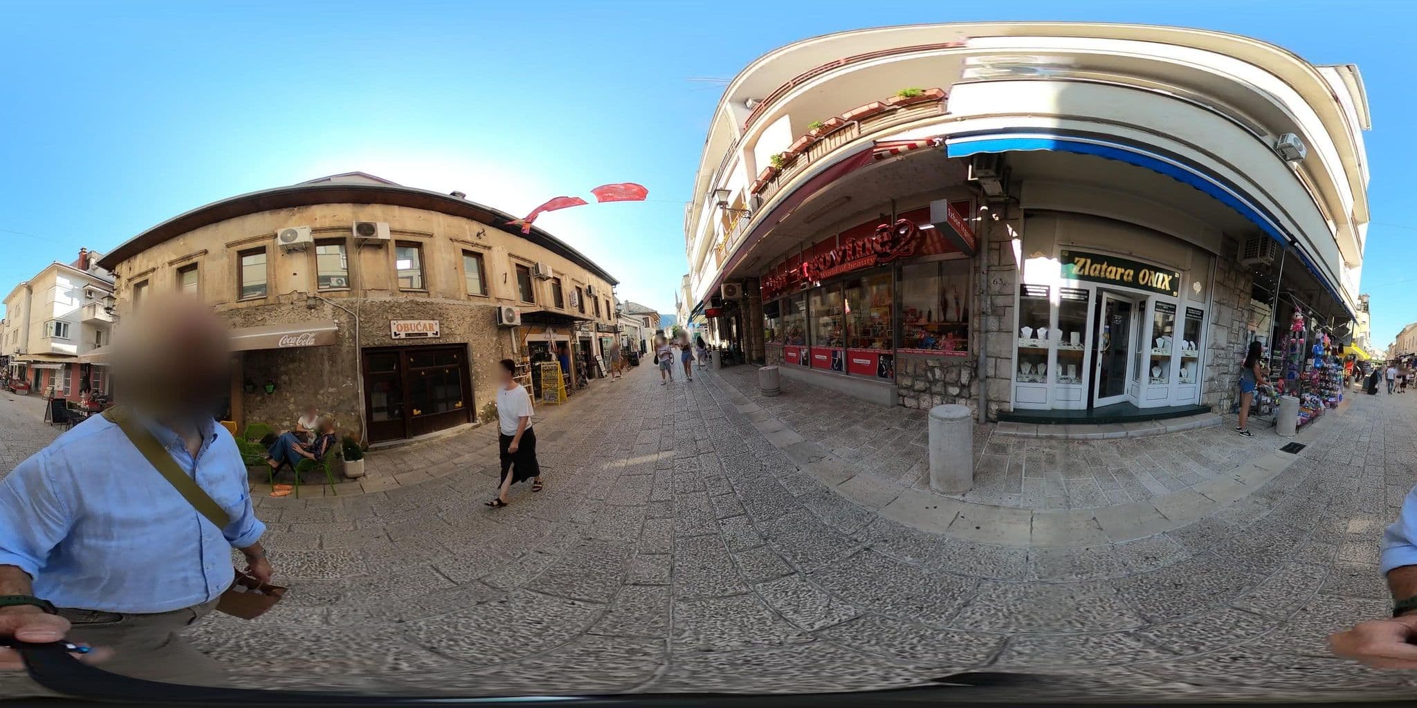 Street view near villa prestige, Mostar — © CasGroenigen (CC BY-SA · Mapillary)