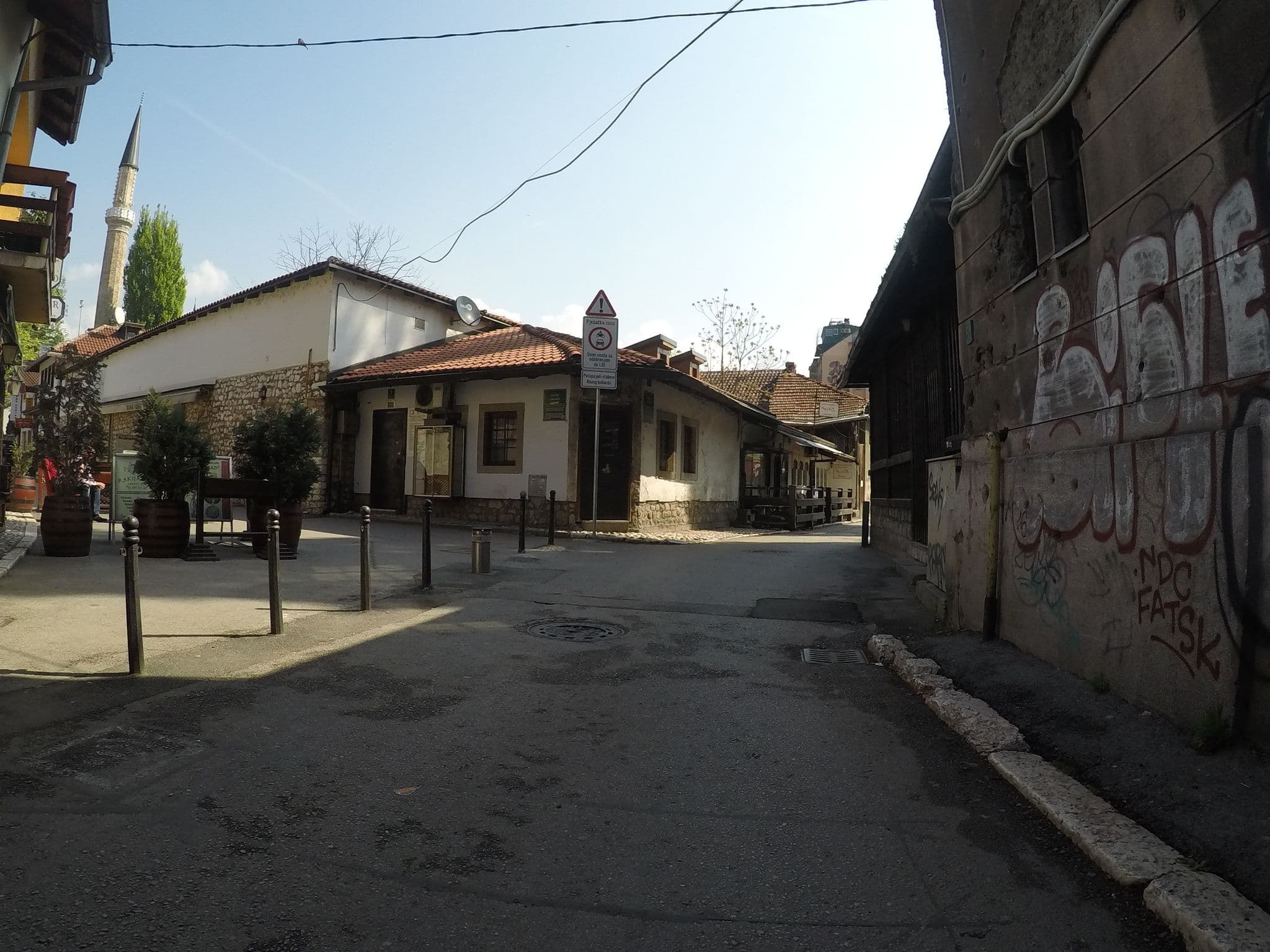 Street view near Waterfall Hostel, Kobilja Glava — © chrisbeddow (CC BY-SA · Mapillary)