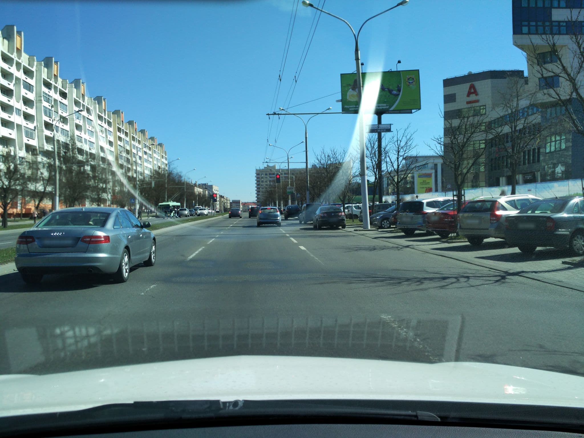 Street view near Central Hostel, Minsk — © fatty_by (CC BY-SA · Mapillary)