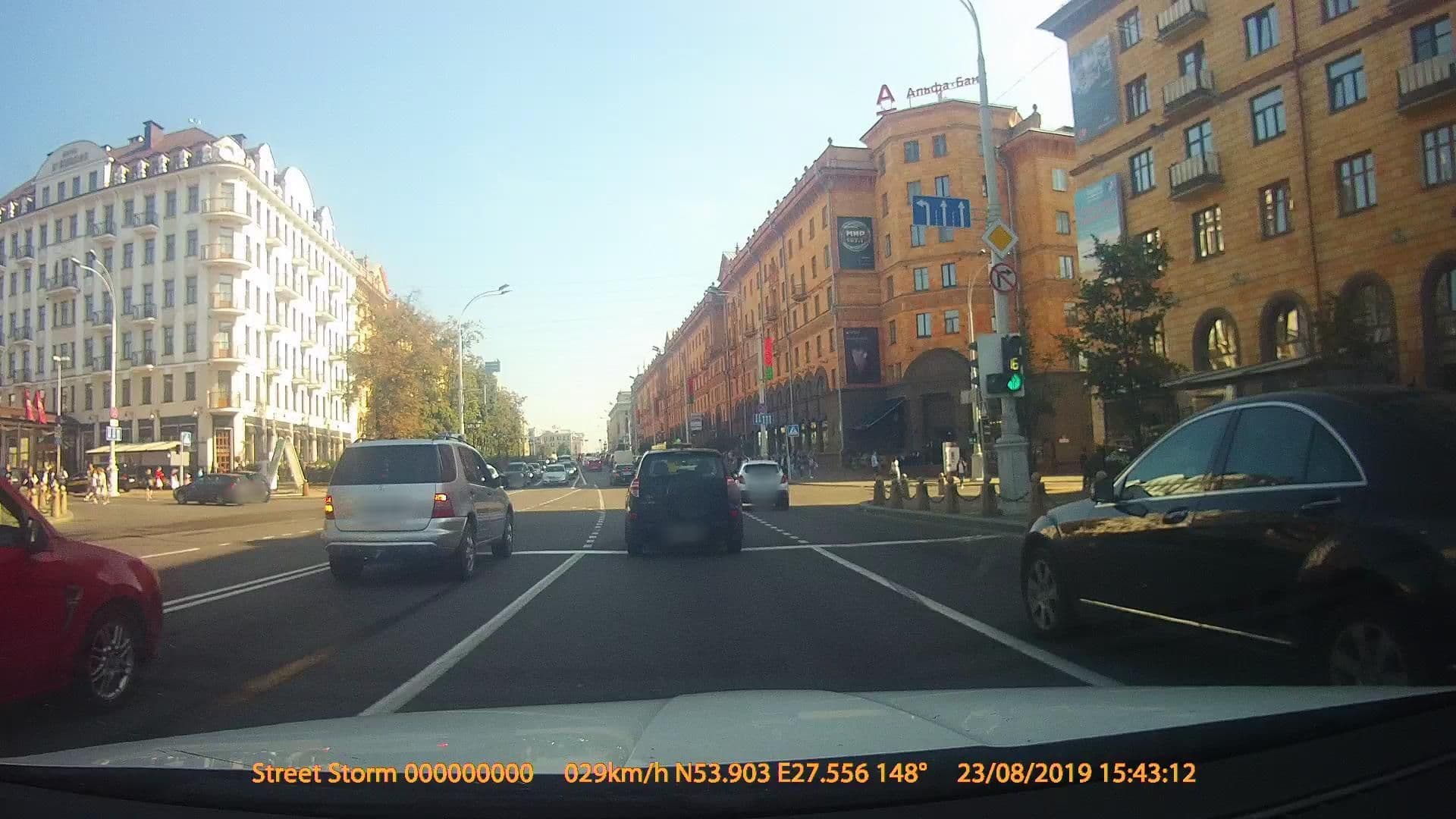 Street view near StudioMinsk Apartments, Minsk — © morflot (CC BY-SA · Mapillary)
