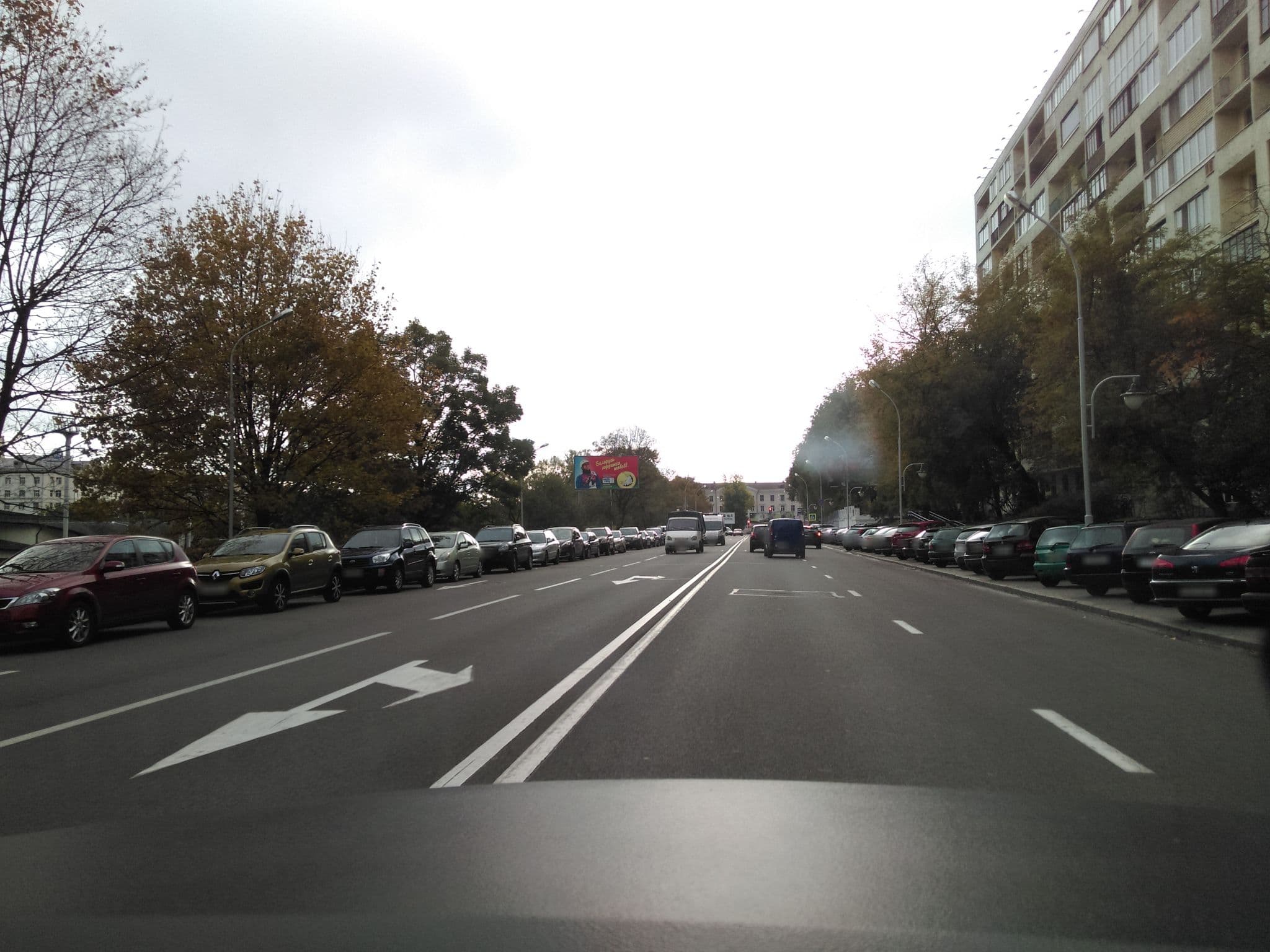 Street view near Marx Hostel, Minsk — © andrej (CC BY-SA · Mapillary)