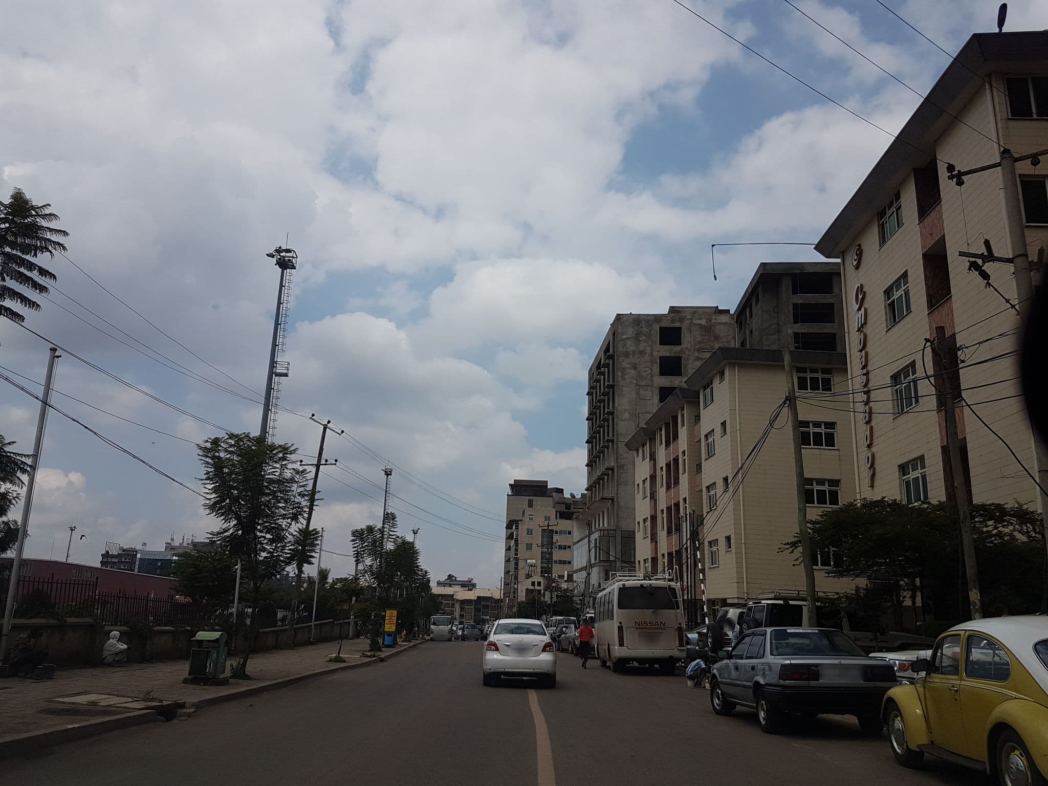 Street view near Ambassador Hotel, Addis Ababa — © surafel (CC BY-SA · Mapillary)