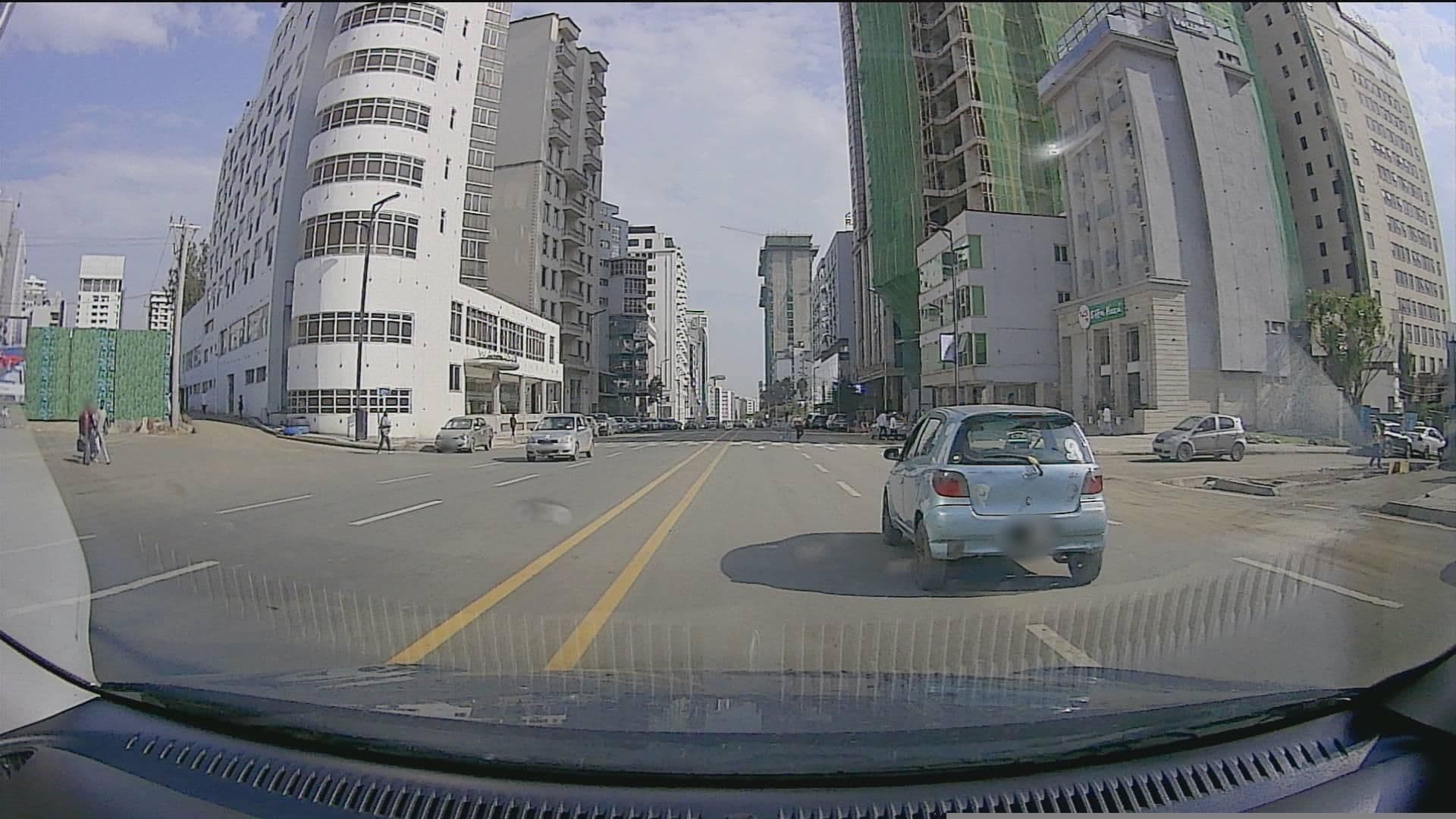 Street view near Mr. Martin Hostel, Addis Ababa — © amtxi (CC BY-SA · Mapillary)
