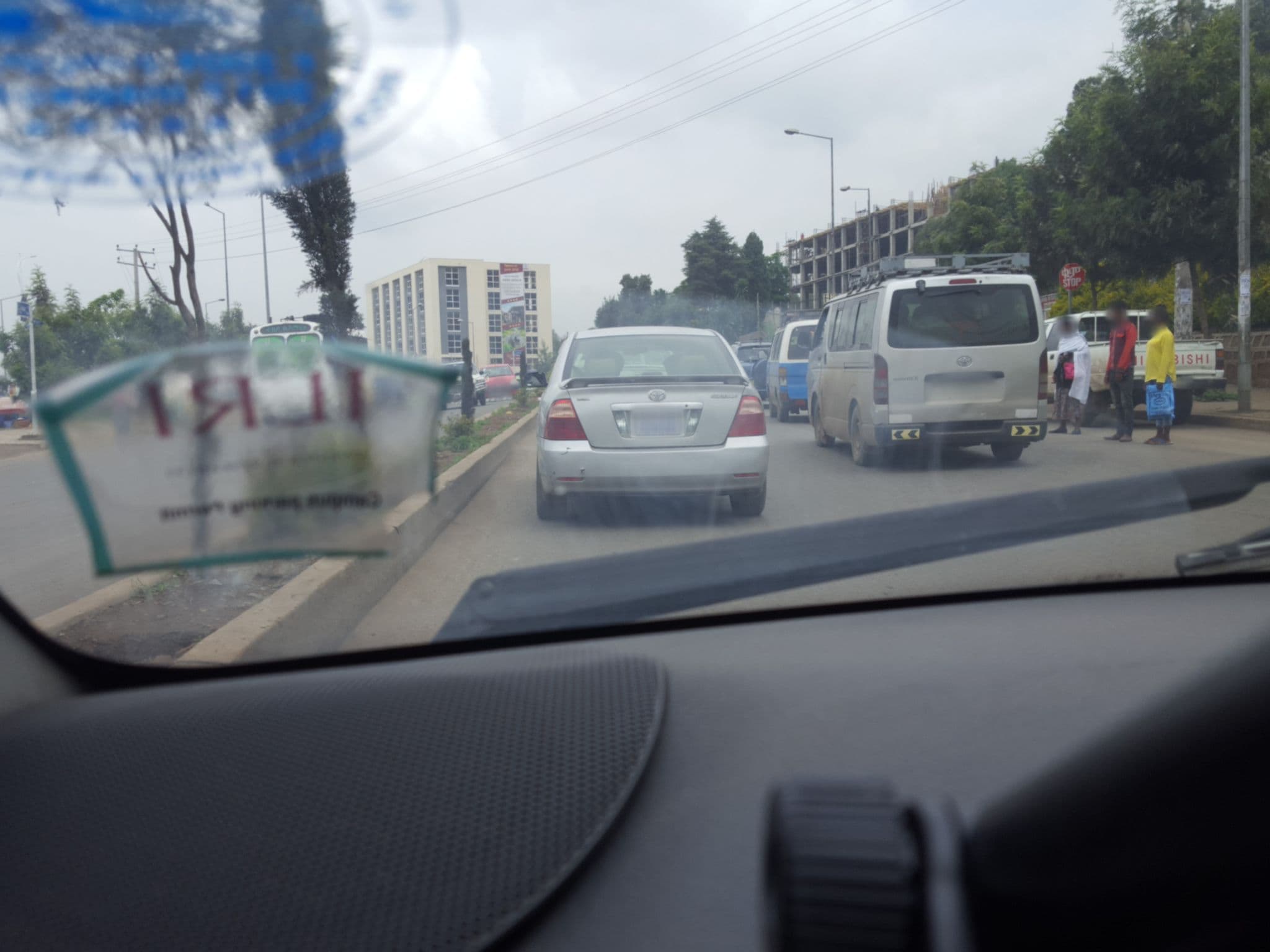 Street view near Cot Addis Hostel, Addis Ababa — © eadrasha (CC BY-SA · Mapillary)
