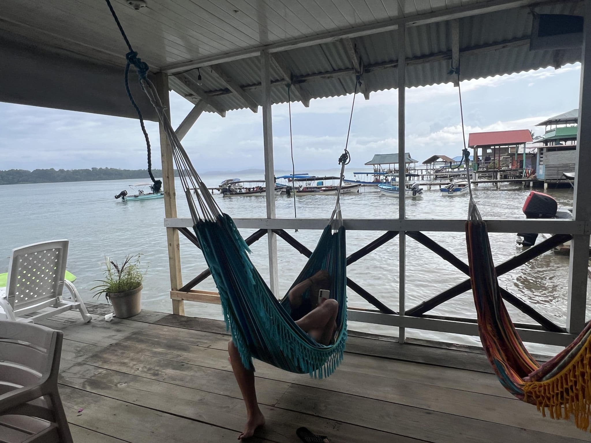 Street view near Rafael's Sleep Inn, Bocas del Toro — © achimbode (CC BY-SA · Mapillary)