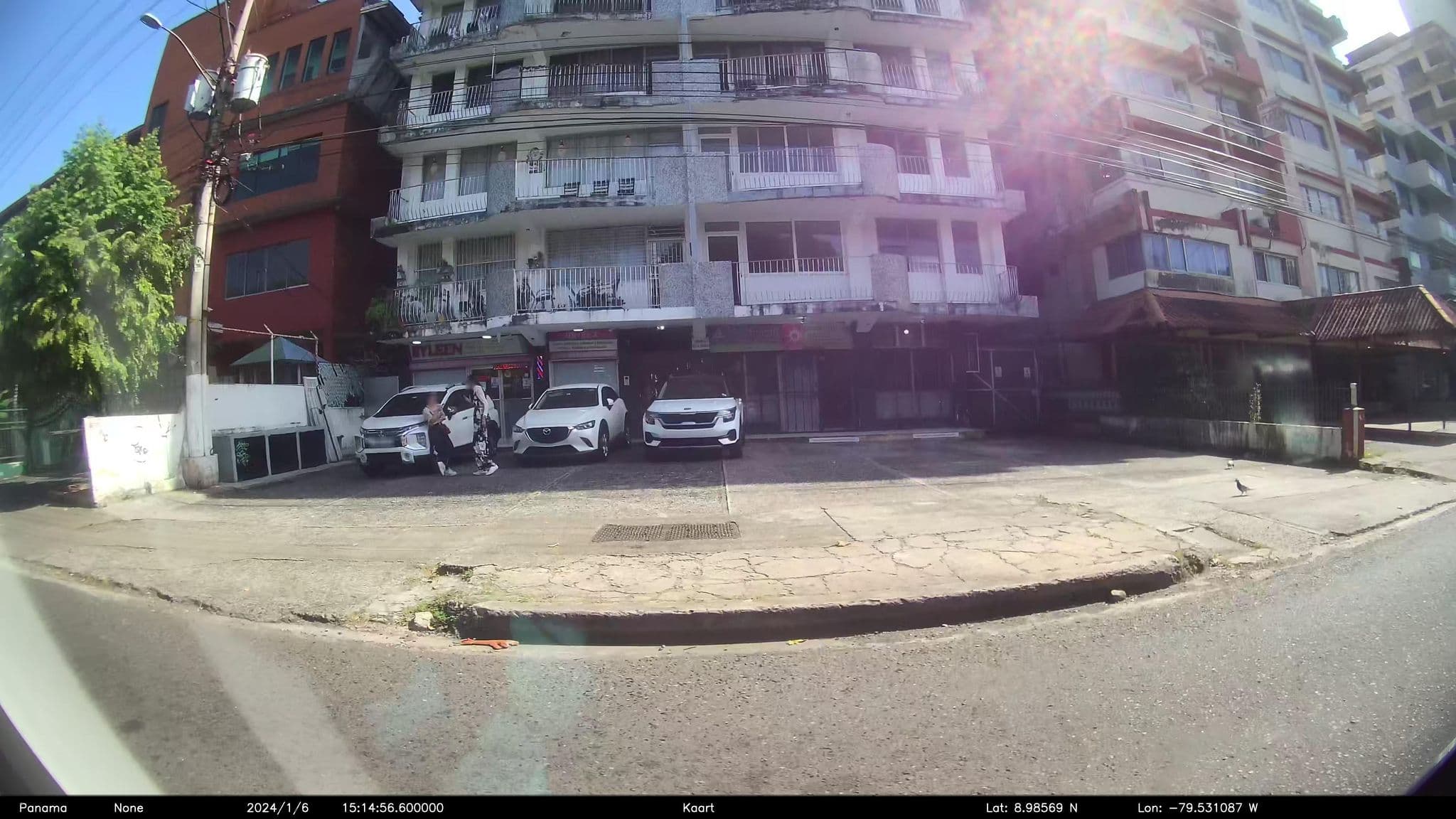 Street view near Aparthotel Plaza, Panama City — © kaart_2 (CC BY-SA · Mapillary)