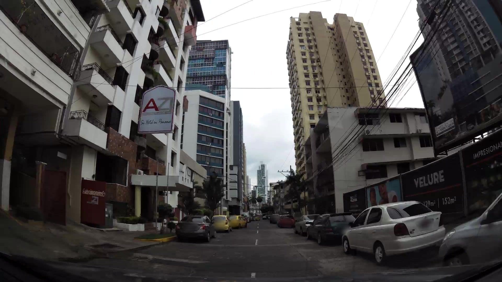 Street view near Hotel Las Huacas, Panama City — © kaartcam (CC BY-SA · Mapillary)