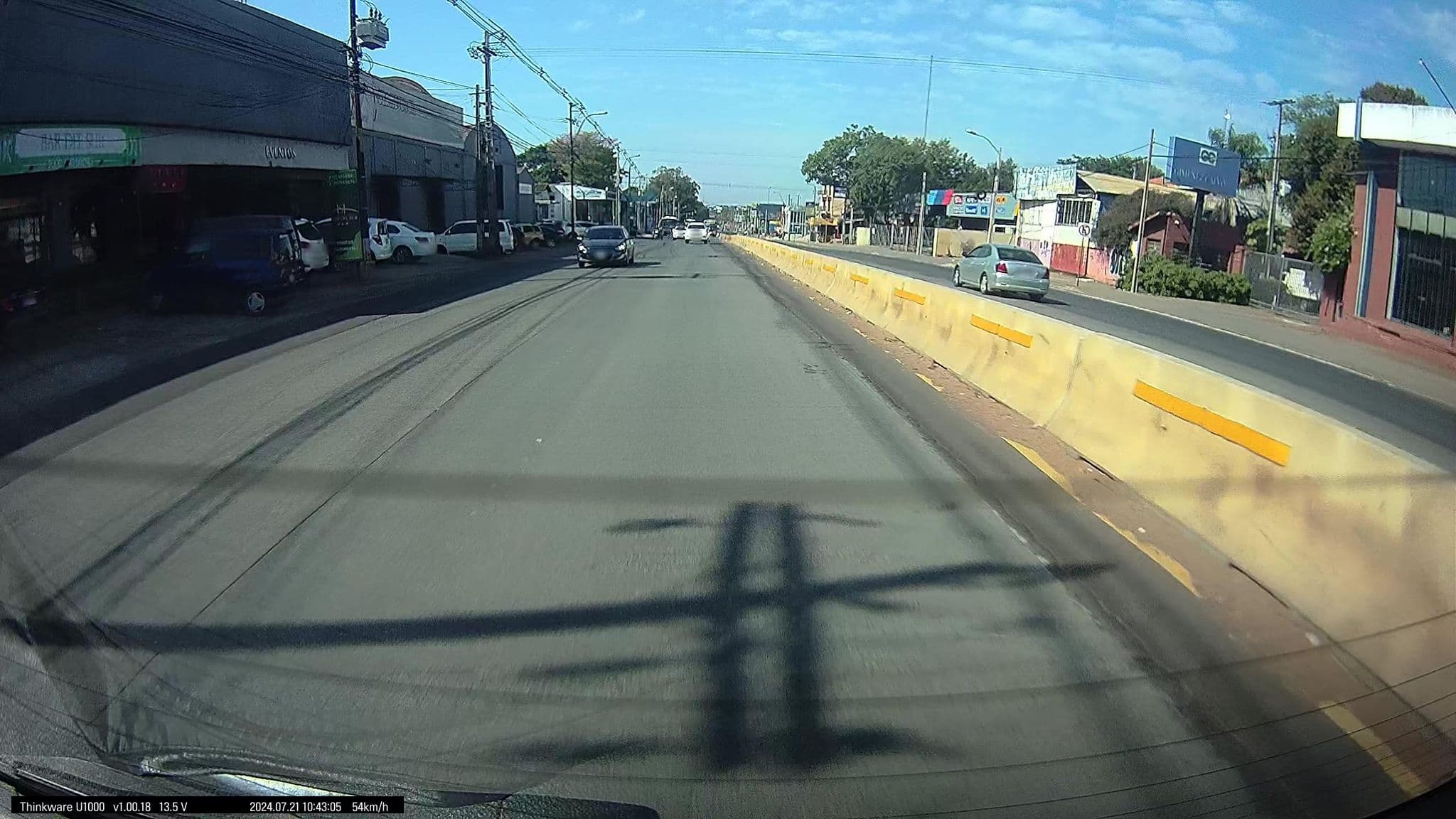 Street view near Hotel del Sur, Fernando de la Mora — © ancho85 (CC BY-SA · Mapillary)