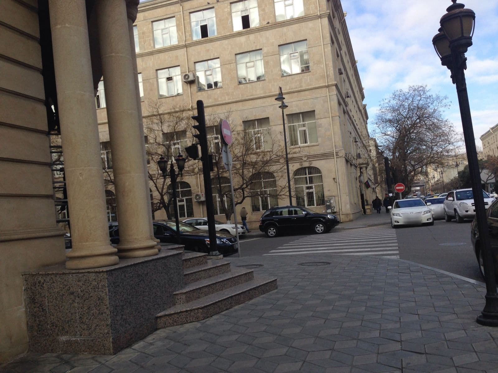 Street view near Respublika Hotel Baku, Baku — © geomapper69 (CC BY-SA · Mapillary)
