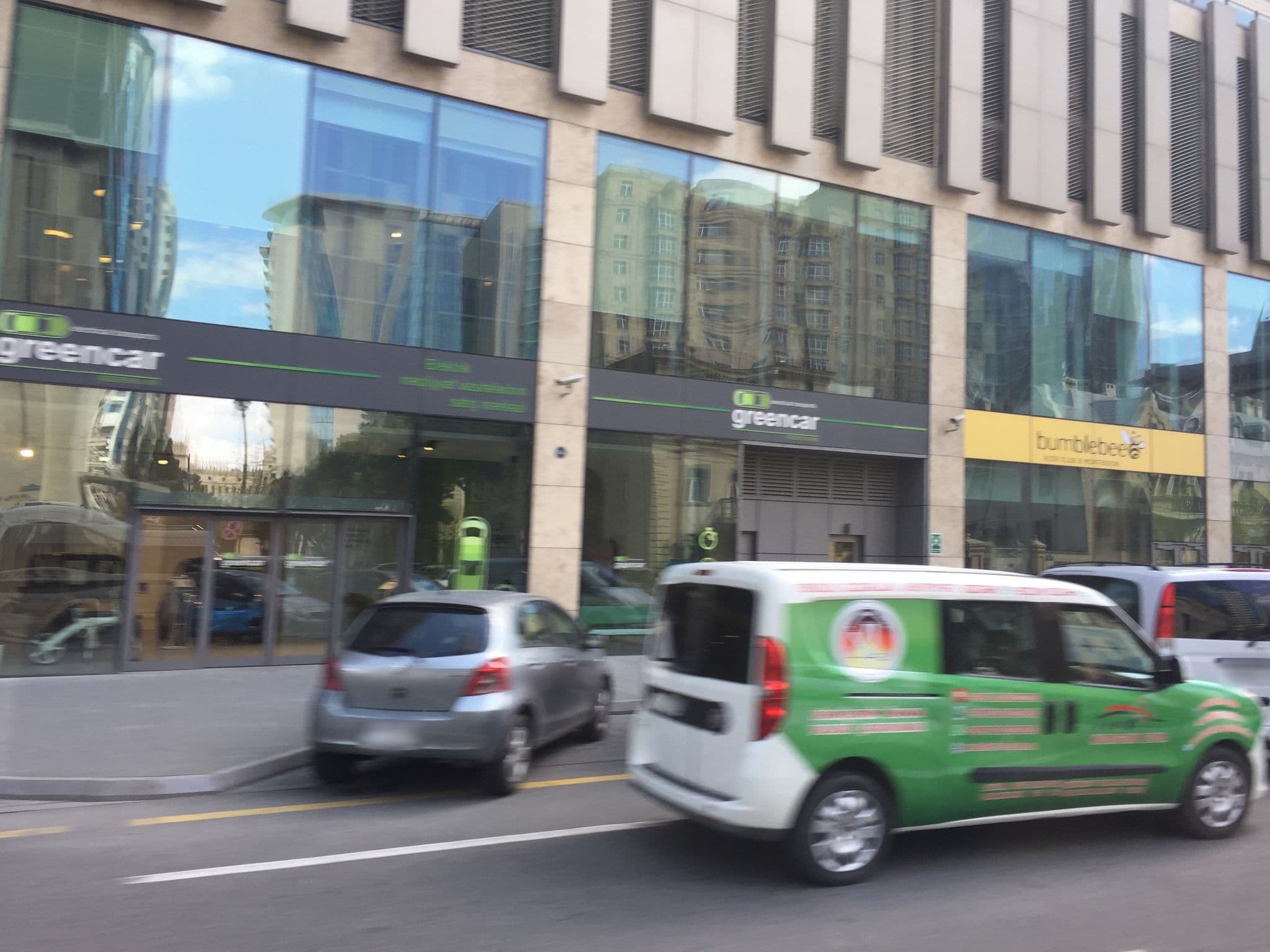 Street view near Holiday Inn Baku, Baku — © infolimon (CC BY-SA · Mapillary)
