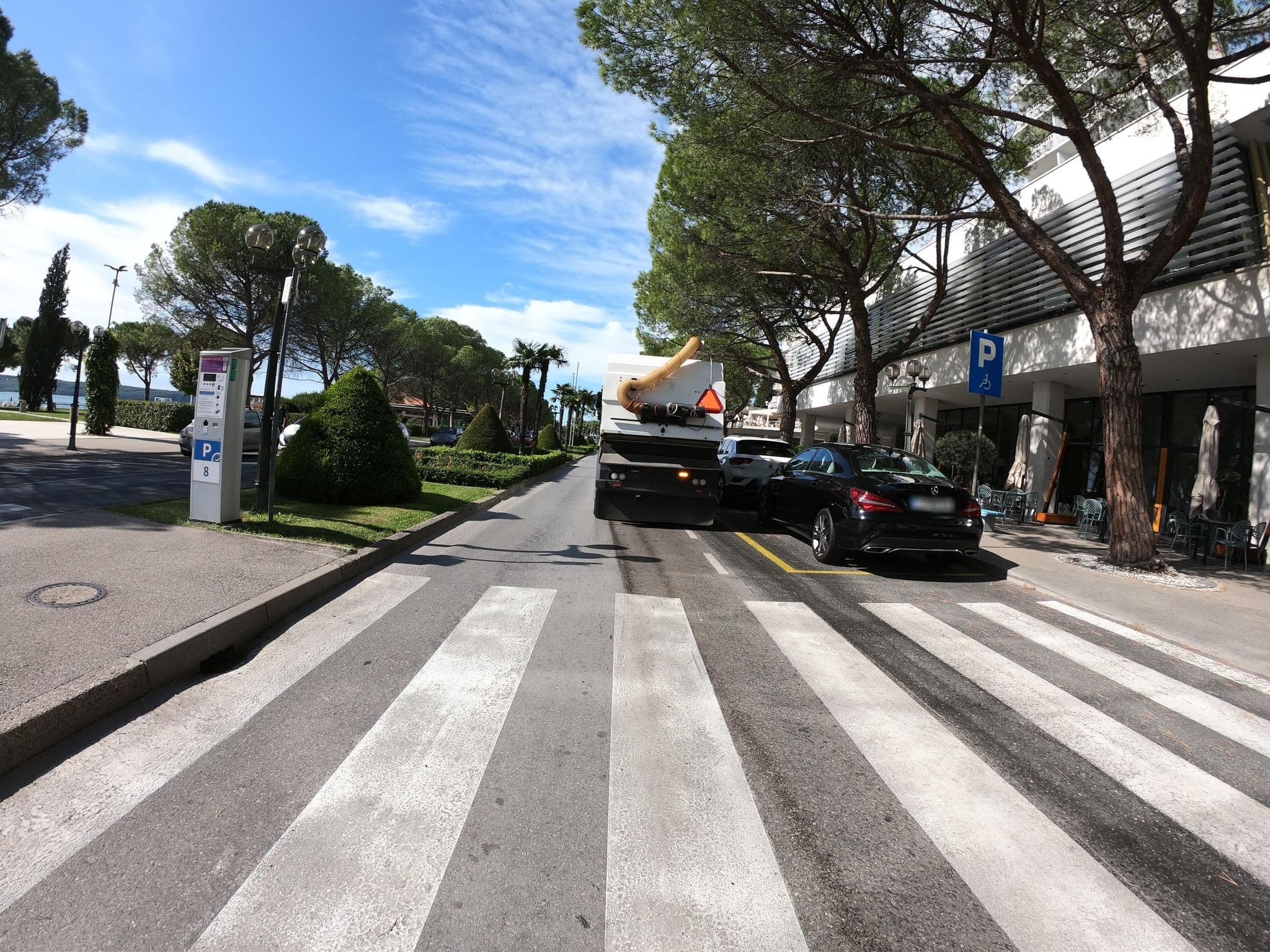 Street view near Lifeclass Hotel, Portorož — © joostjakob (CC BY-SA · Mapillary)