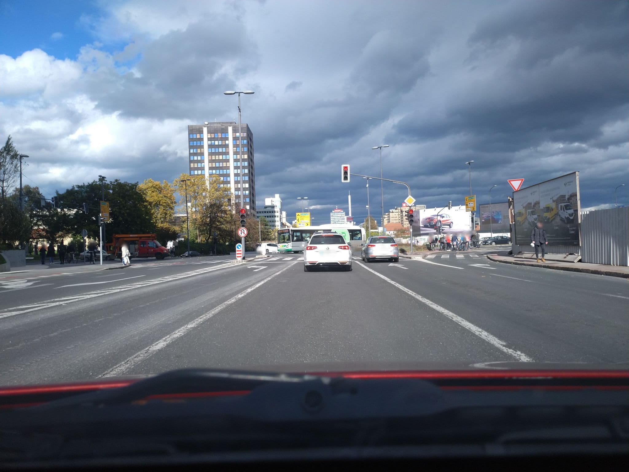 Street view near Grand Plaza Hotel & Congress Center, Ljubljana — © mappatman (CC BY-SA · Mapillary)