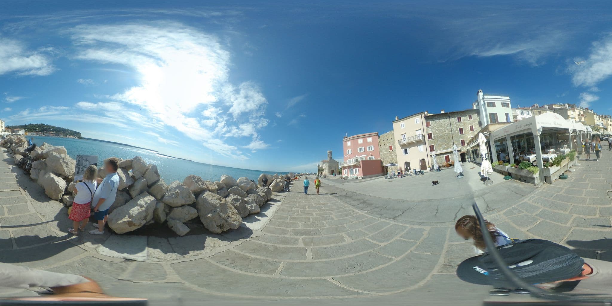 Street view near Apartma Zoya, Piran — © javiersanp (CC BY-SA · Mapillary)