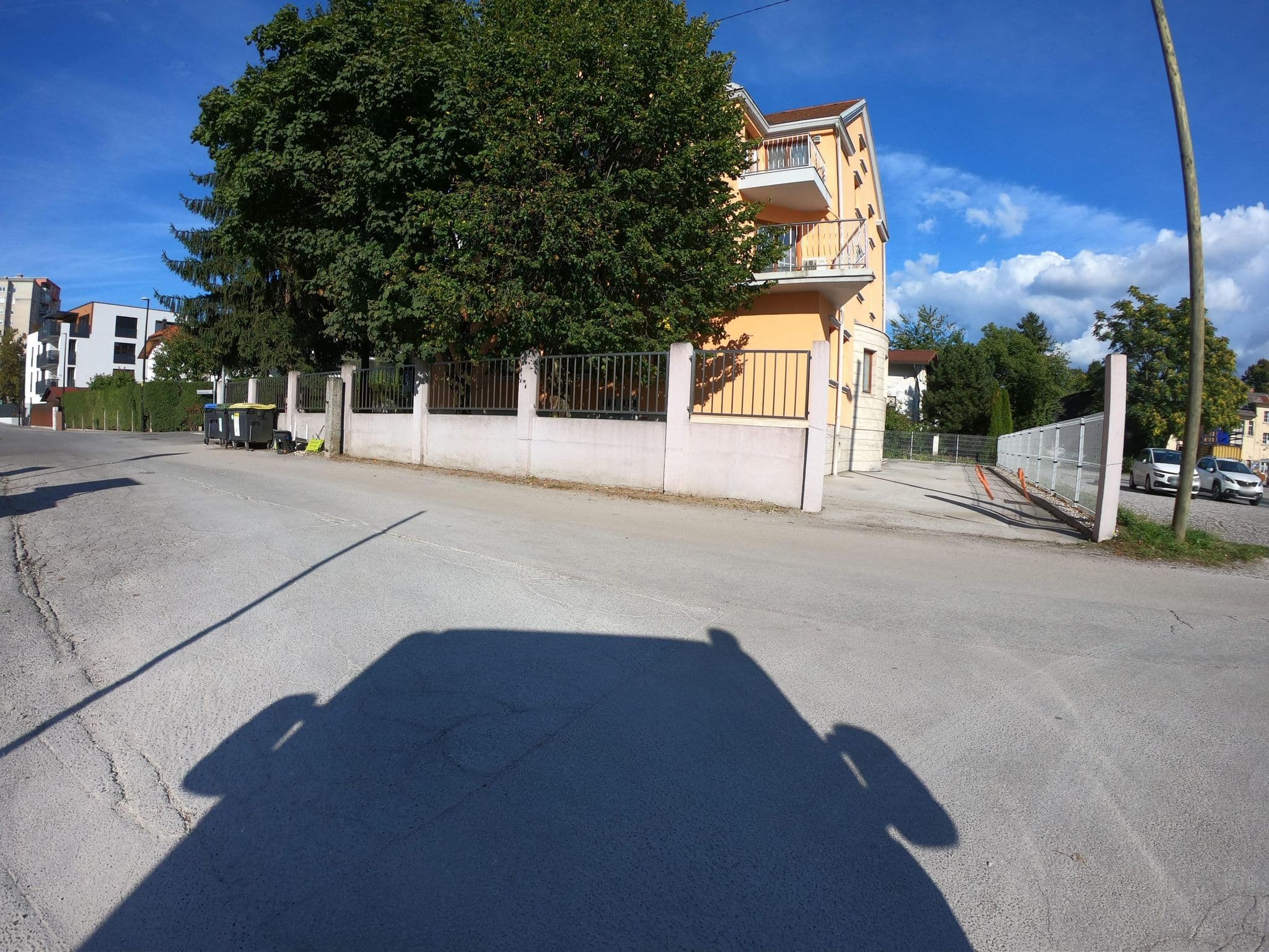 Street view near Apartments Katrca Bežigrad, Ljubljana — © joostjakob (CC BY-SA · Mapillary)