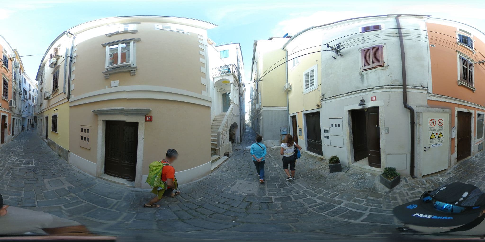 Street view near Guesthouse Prima Z, Piran — © javiersanp (CC BY-SA · Mapillary)