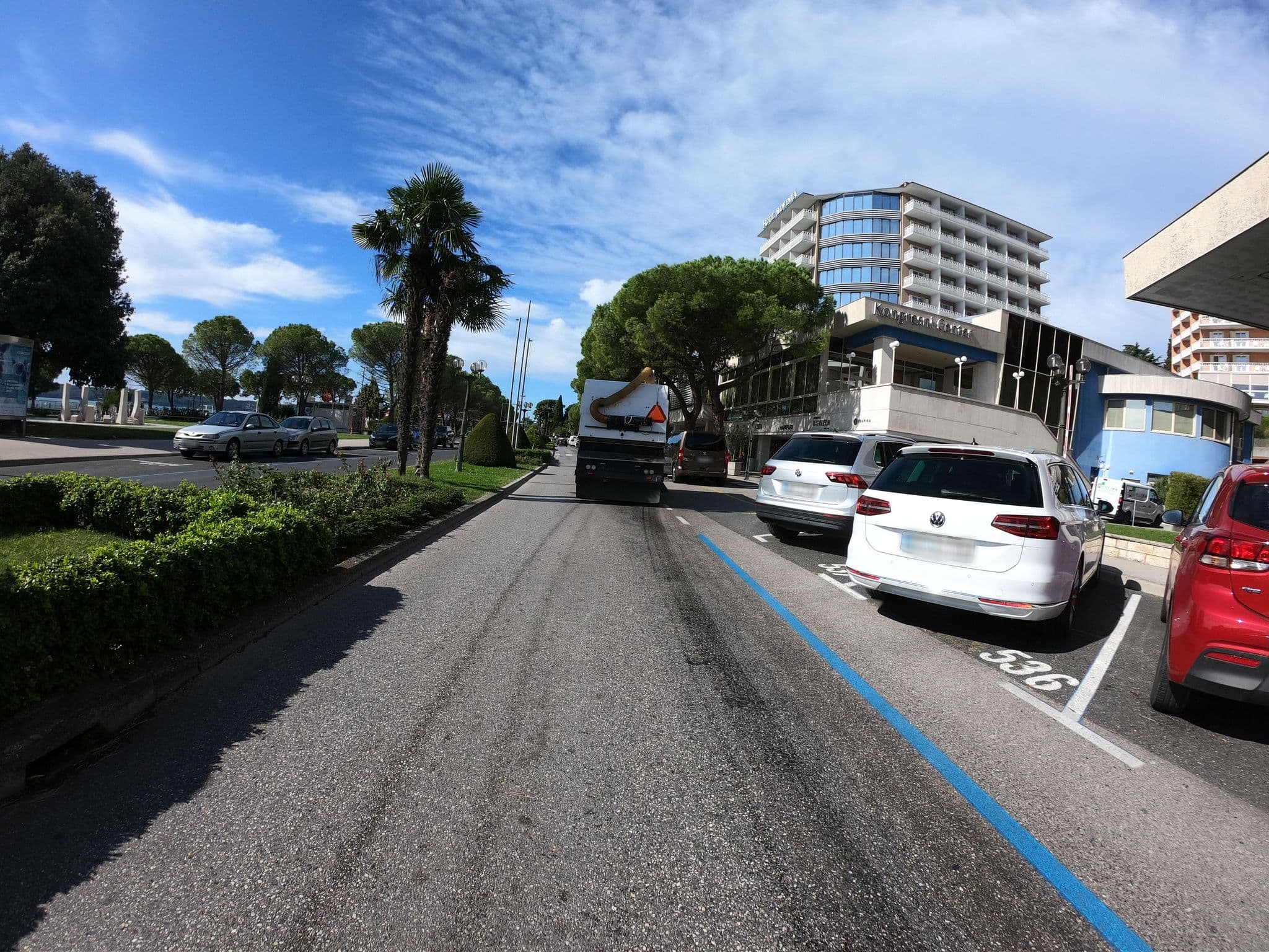 Street view near LifeClass Hotels & Spa, Portorož — © joostjakob (CC BY-SA · Mapillary)