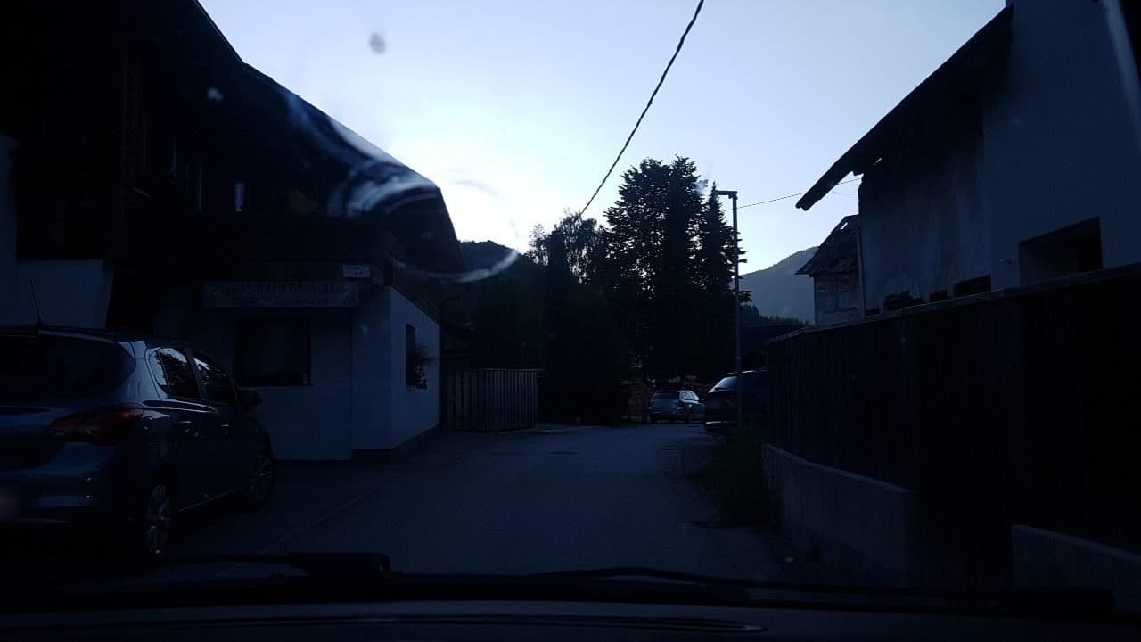 Street view near Apartmaji Košir, Kranjska Gora — © mik007 (CC BY-SA · Mapillary)