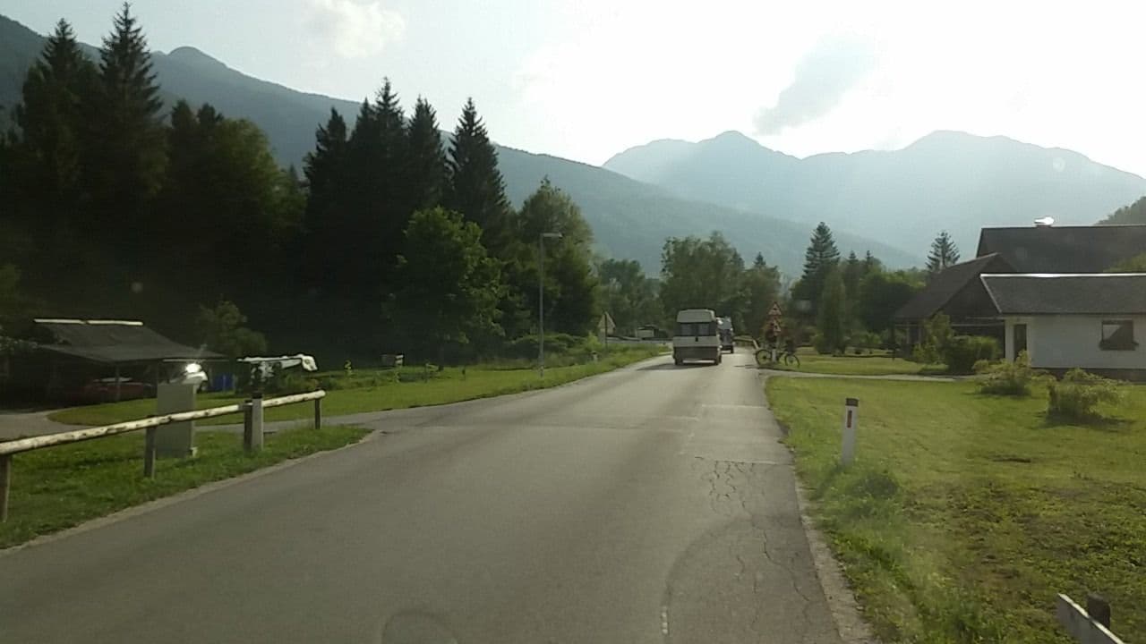 Street view near Trisa Apartments, Bohinjska Bistrica — © rab (CC BY-SA · Mapillary)