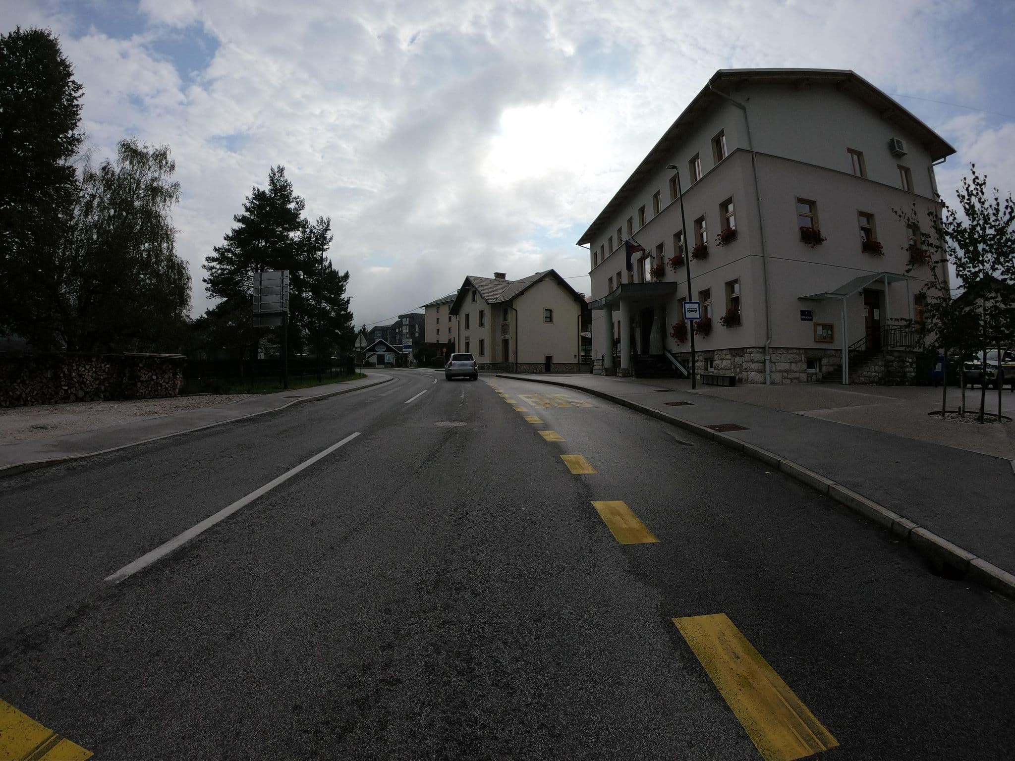 Street view near Vila Bistrica, Bohinjska Bistrica — © joostjakob (CC BY-SA · Mapillary)