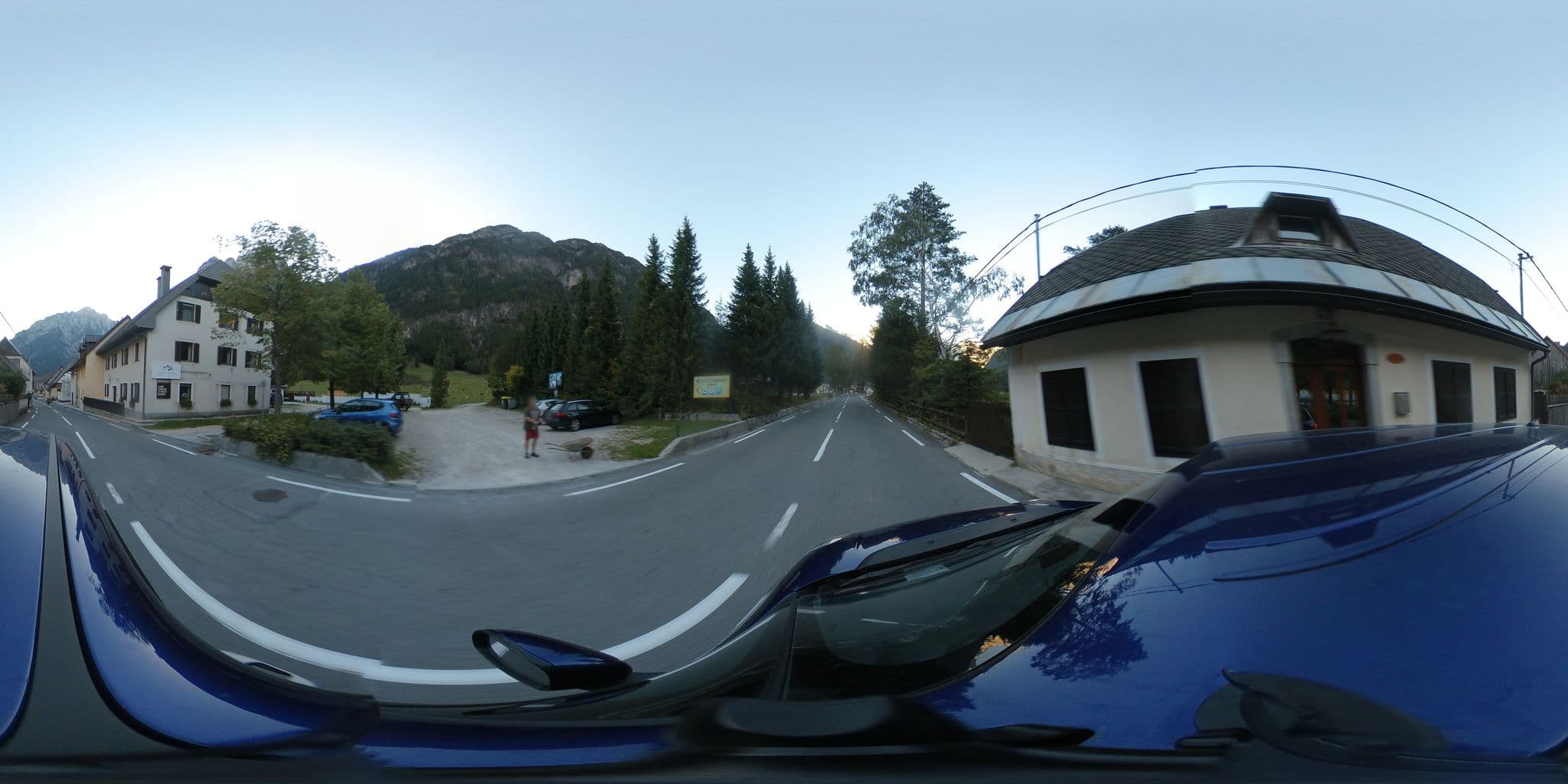 Street view near Motel Encijan, Bovec — © javiersanp (CC BY-SA · Mapillary)