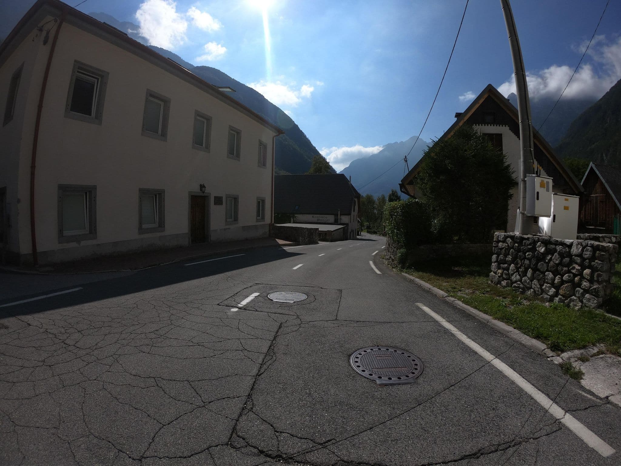 Street view near Apartma Kranjc, Bovec — © joostjakob (CC BY-SA · Mapillary)
