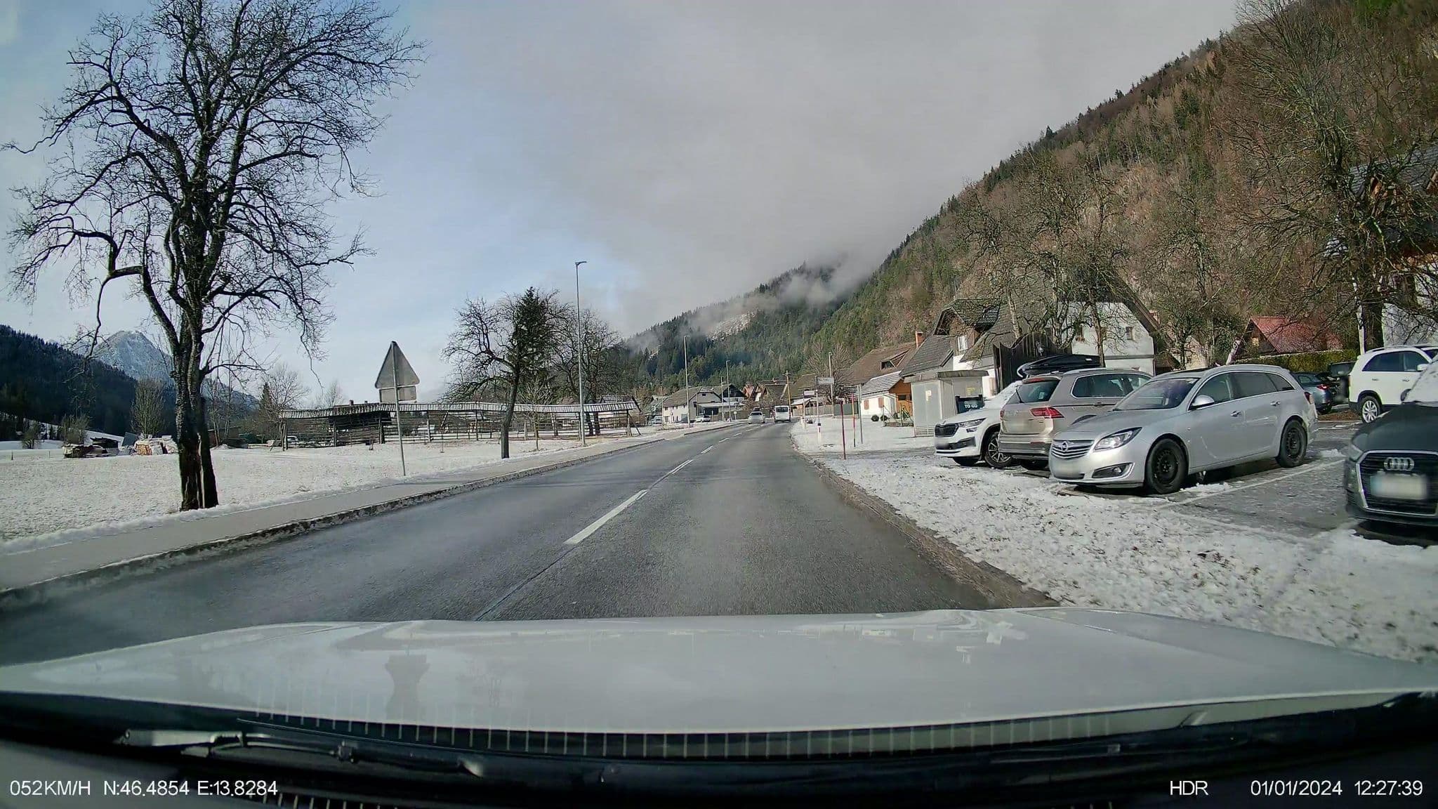 Street view near Trata Resort, Kranjska Gora — © Hrabroslav (CC BY-SA · Mapillary)