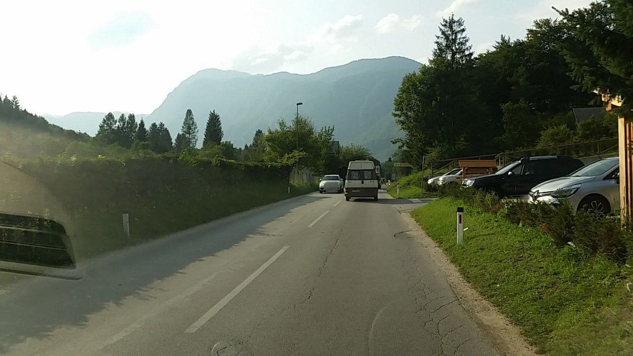 Street view near Pension & Apartments Gasperin, Bohinjska Bistrica — © rab (CC BY-SA · Mapillary)