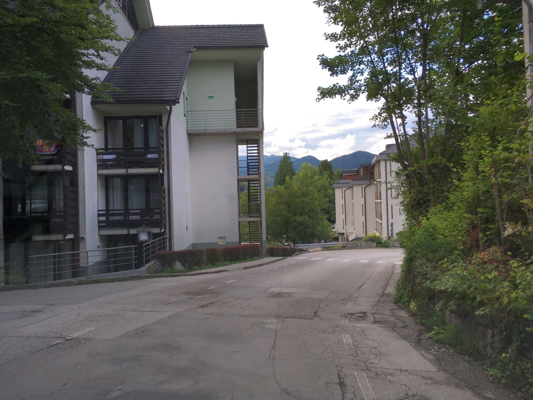 Street view near Aparthotel Gaja Bled, Bled — © istefanos (CC BY-SA · Mapillary)