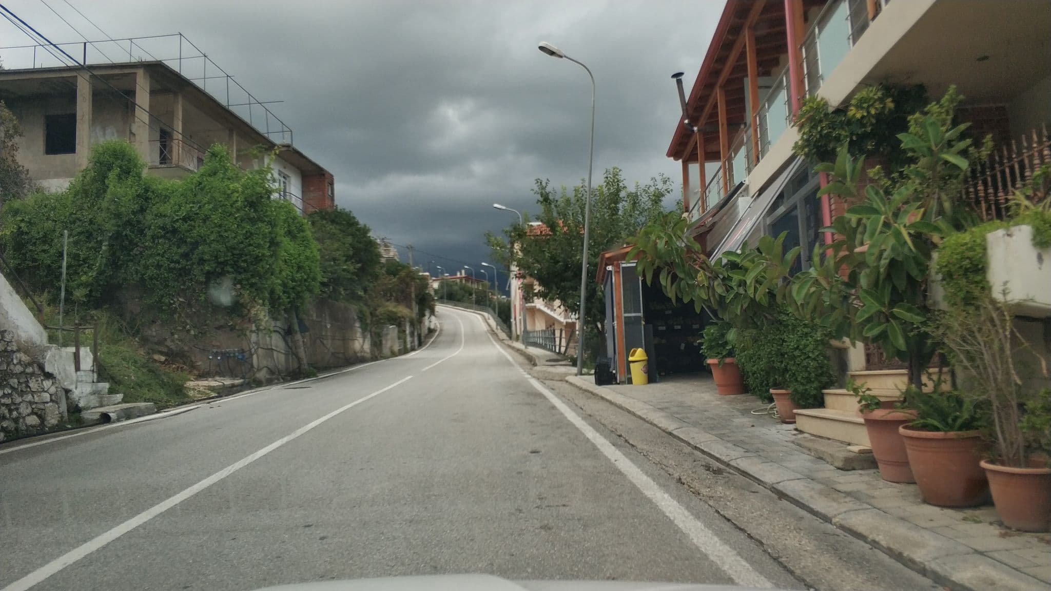 Street view near Fegi Rooms, Himarë — © freddouhelk (CC BY-SA · Mapillary)