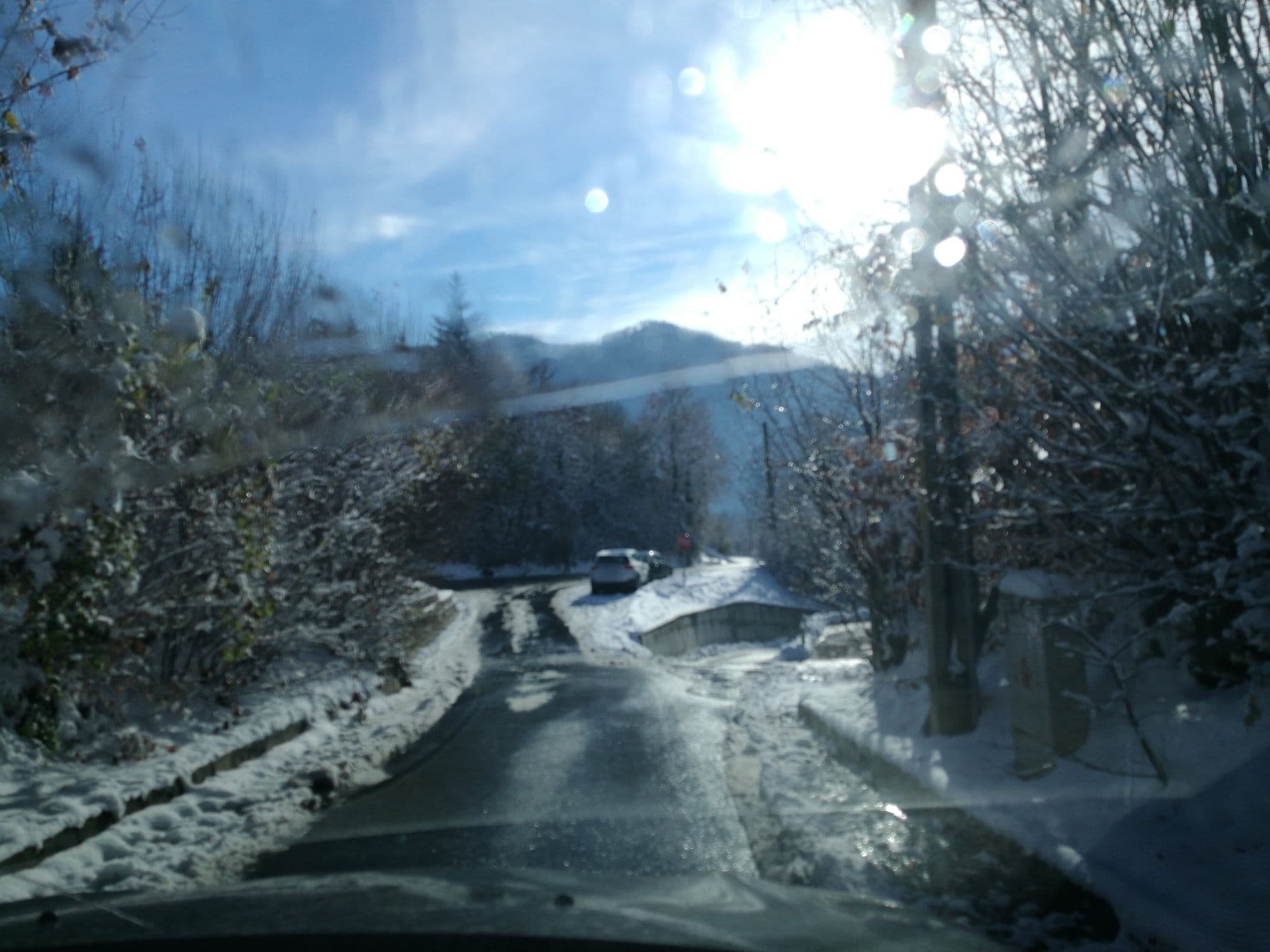 Street view near Pensiunea Warthe, Braşov