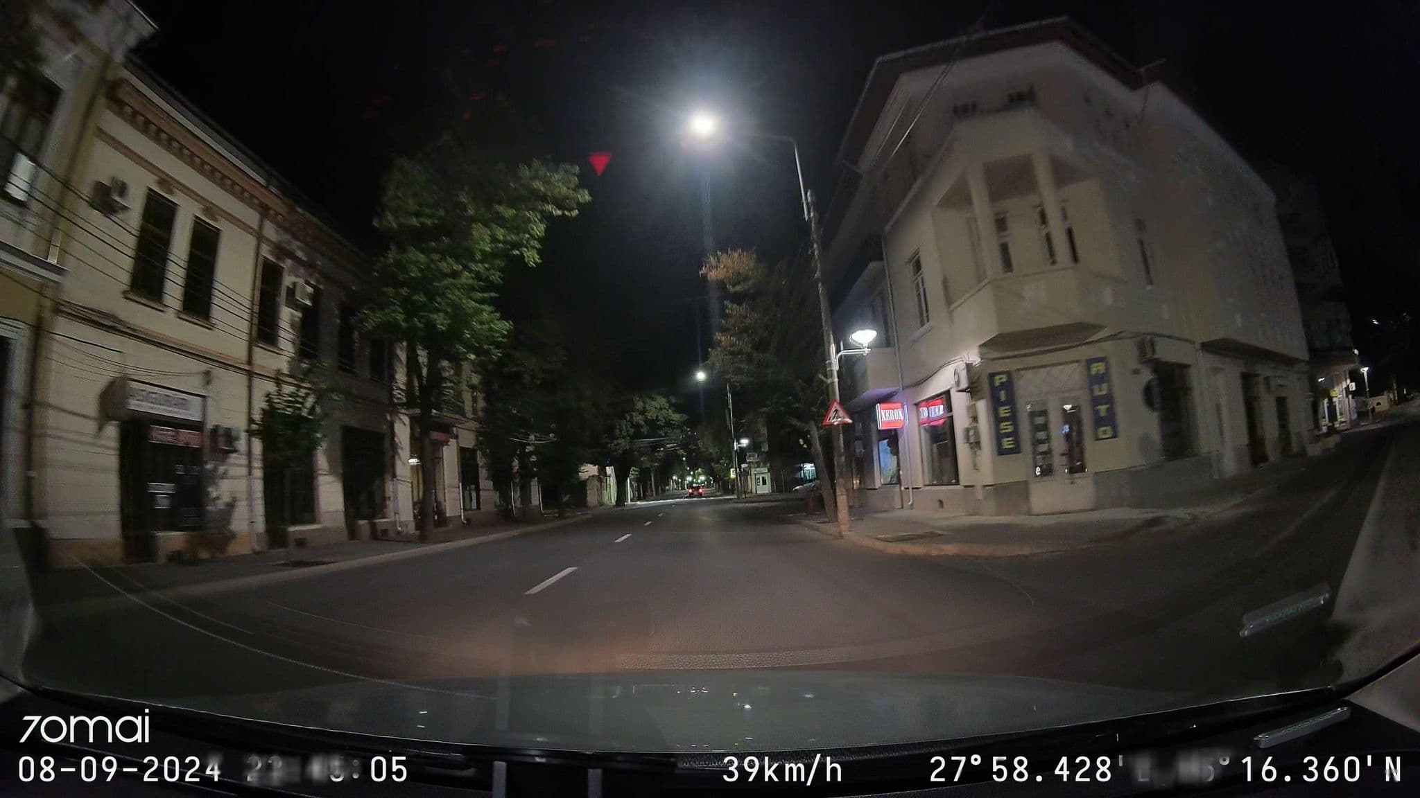 Street view near Hotel LMS, Brăila