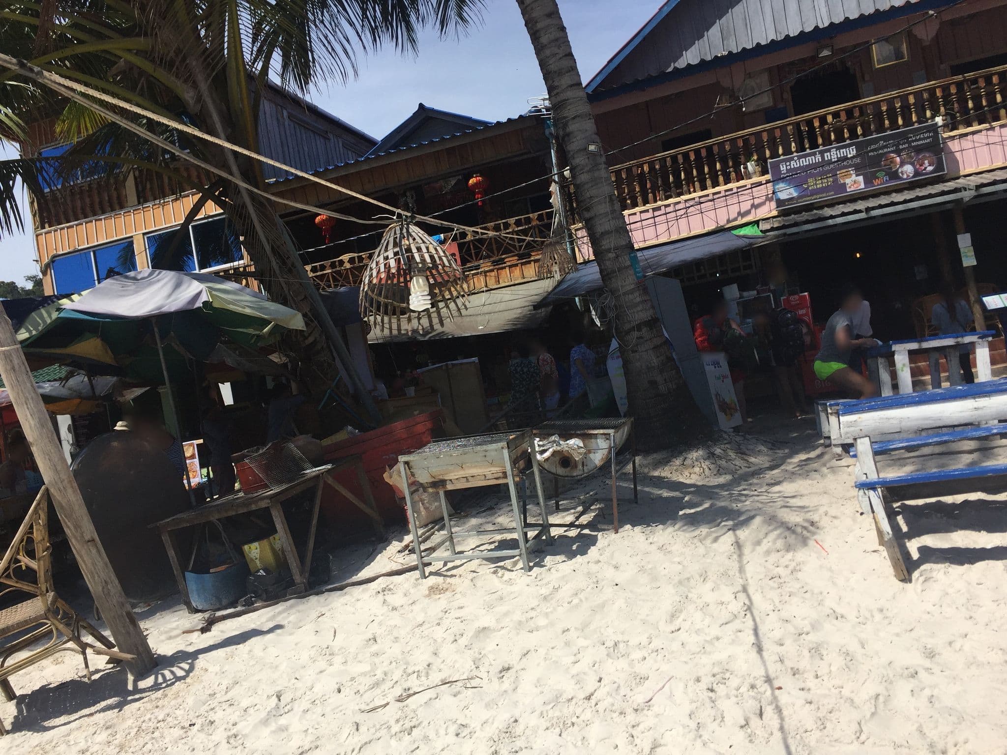 Street view near Deluxe Guesthouse, Sihanoukville — © shrutim (CC BY-SA · Mapillary)