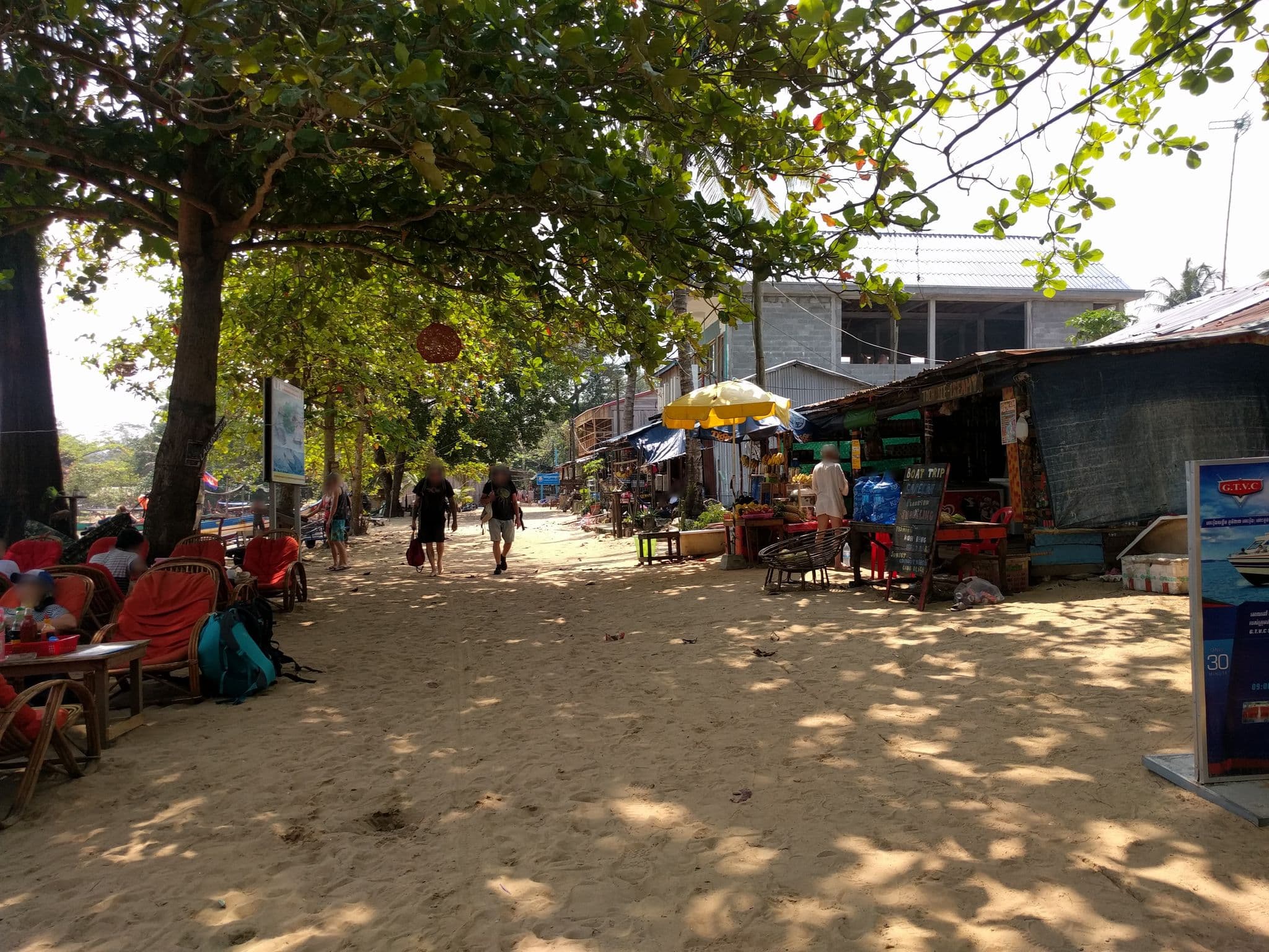 Street view near Mango Lounge, Sihanoukville — © emackres (CC BY-SA · Mapillary)
