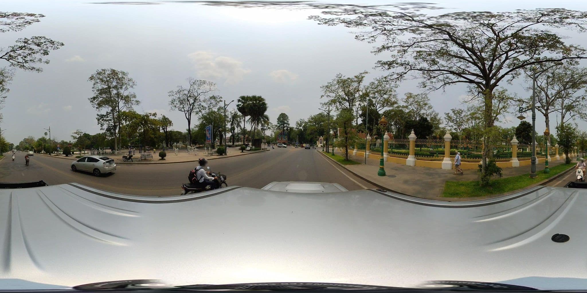 Street view near Frangipani Fine Art Hotel, Siem Reap — © ThailandCambodia (CC BY-SA · Mapillary)