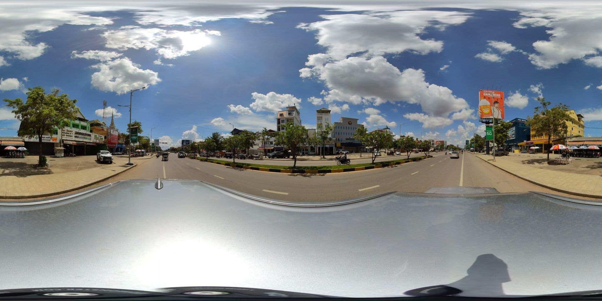 Street view near Wai Hong Angkor Guest House, Siem Reap — © ThailandCambodia (CC BY-SA · Mapillary)