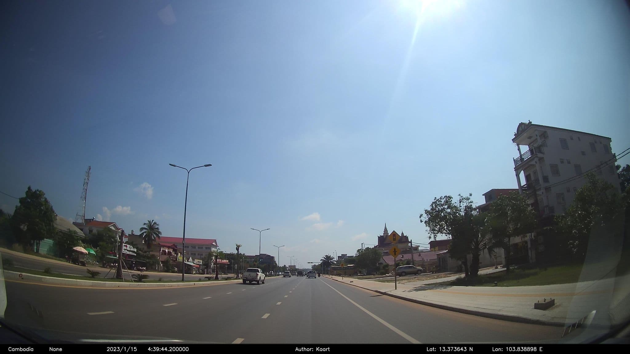 Street view near Princess Angkor Hotel Siem Reap, Siem Reap — © kaart_2 (CC BY-SA · Mapillary)