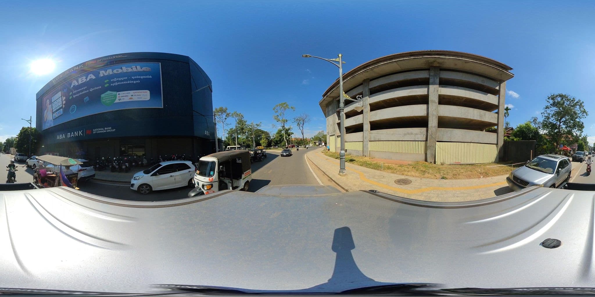 Street view near Ashia Hotel, Siem Reap — © ThailandCambodia (CC BY-SA · Mapillary)