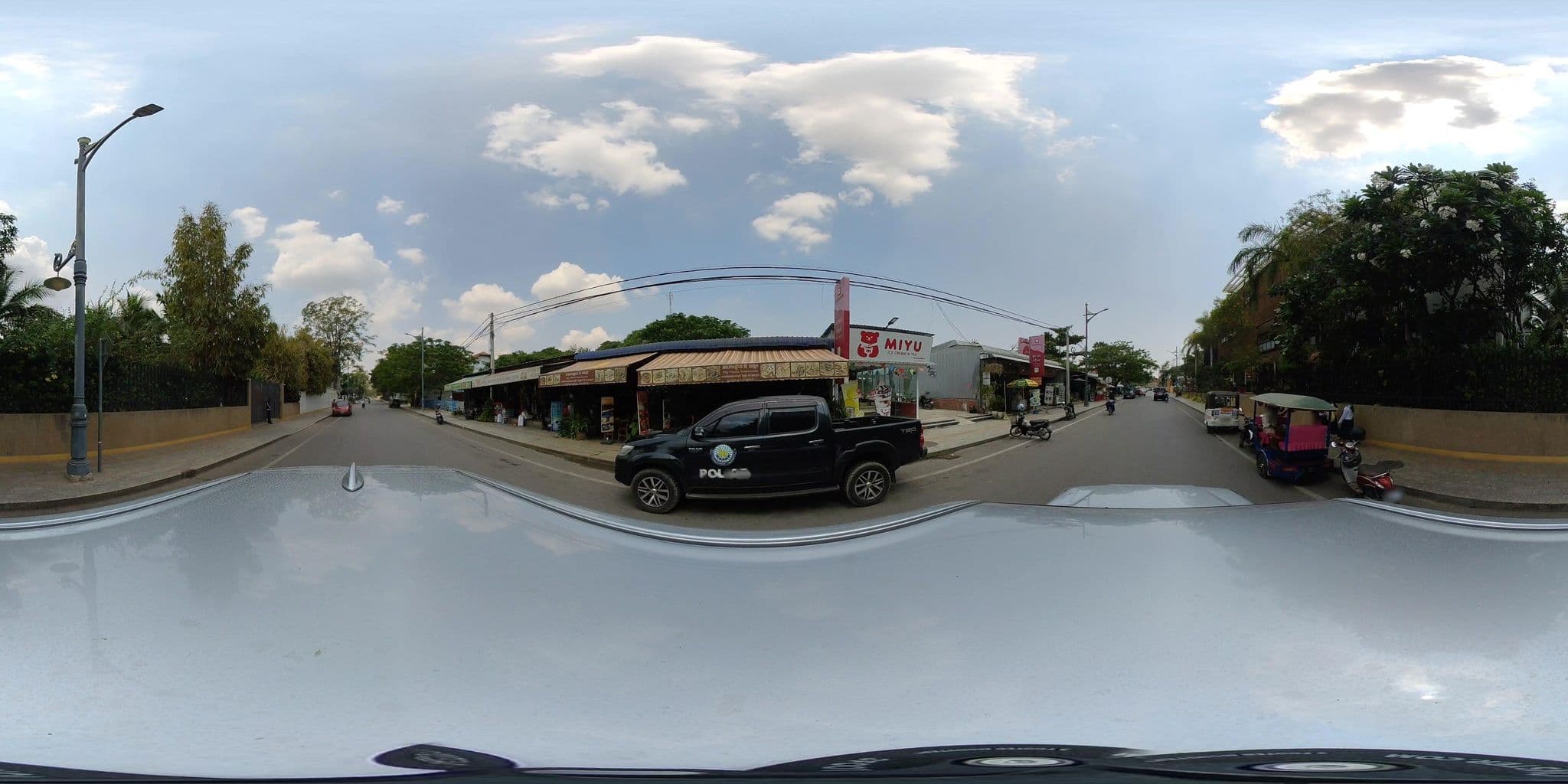 Street view near Hotel Somadevi Residence, Siem Reap — © ThailandCambodia (CC BY-SA · Mapillary)