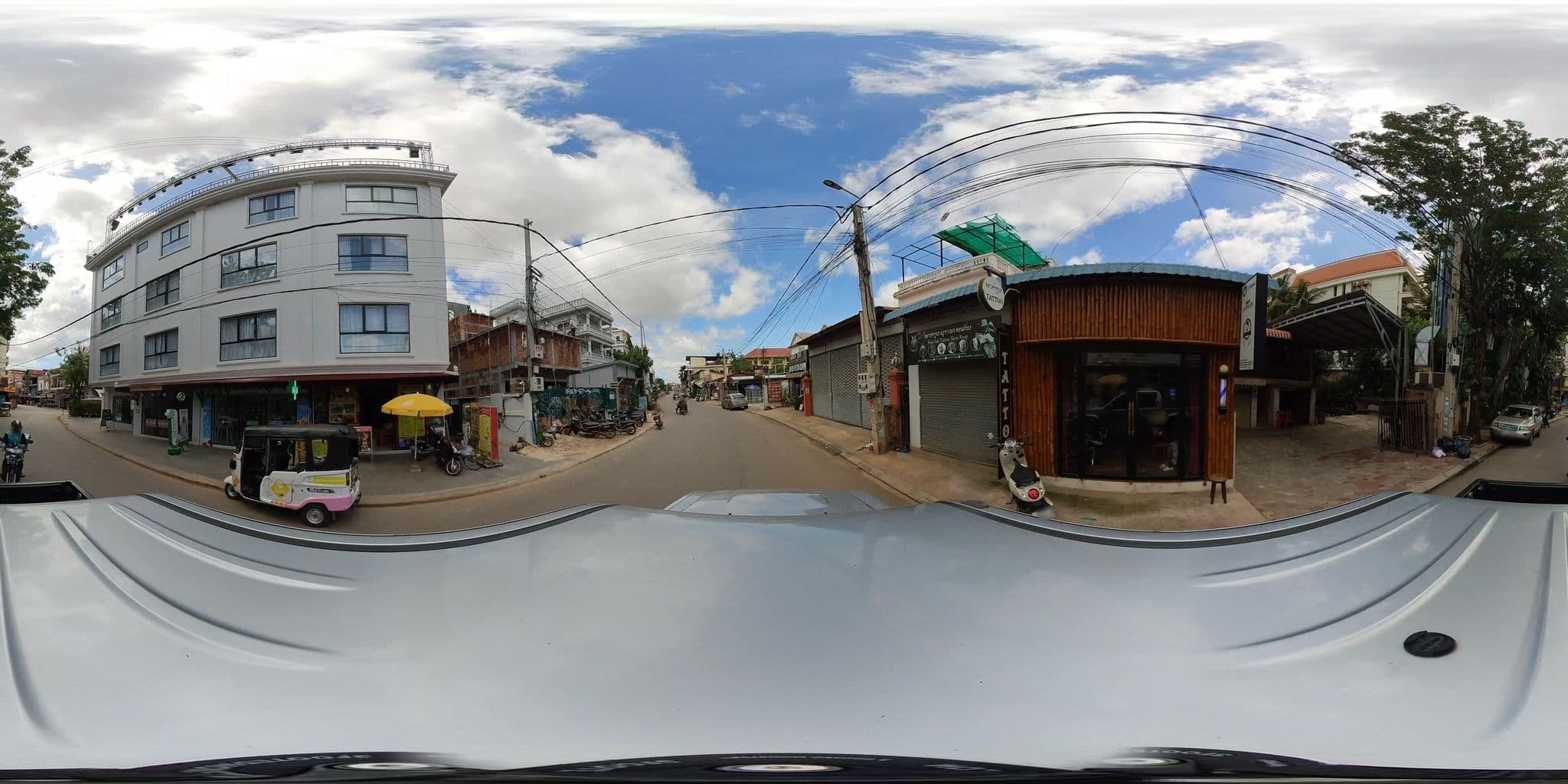 Street view near Sok San Street Boutique hotel, Siem Reap — © ThailandCambodia (CC BY-SA · Mapillary)
