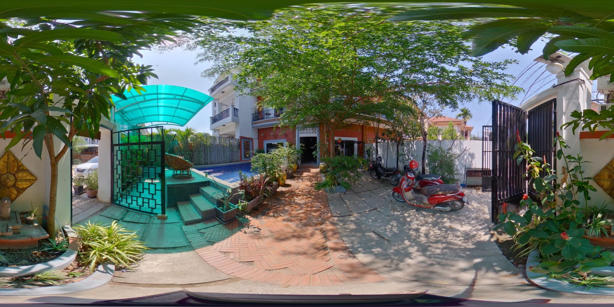 Street view near Angkor Rithy Residence, Siem Reap — © ThailandCambodia (CC BY-SA · Mapillary)